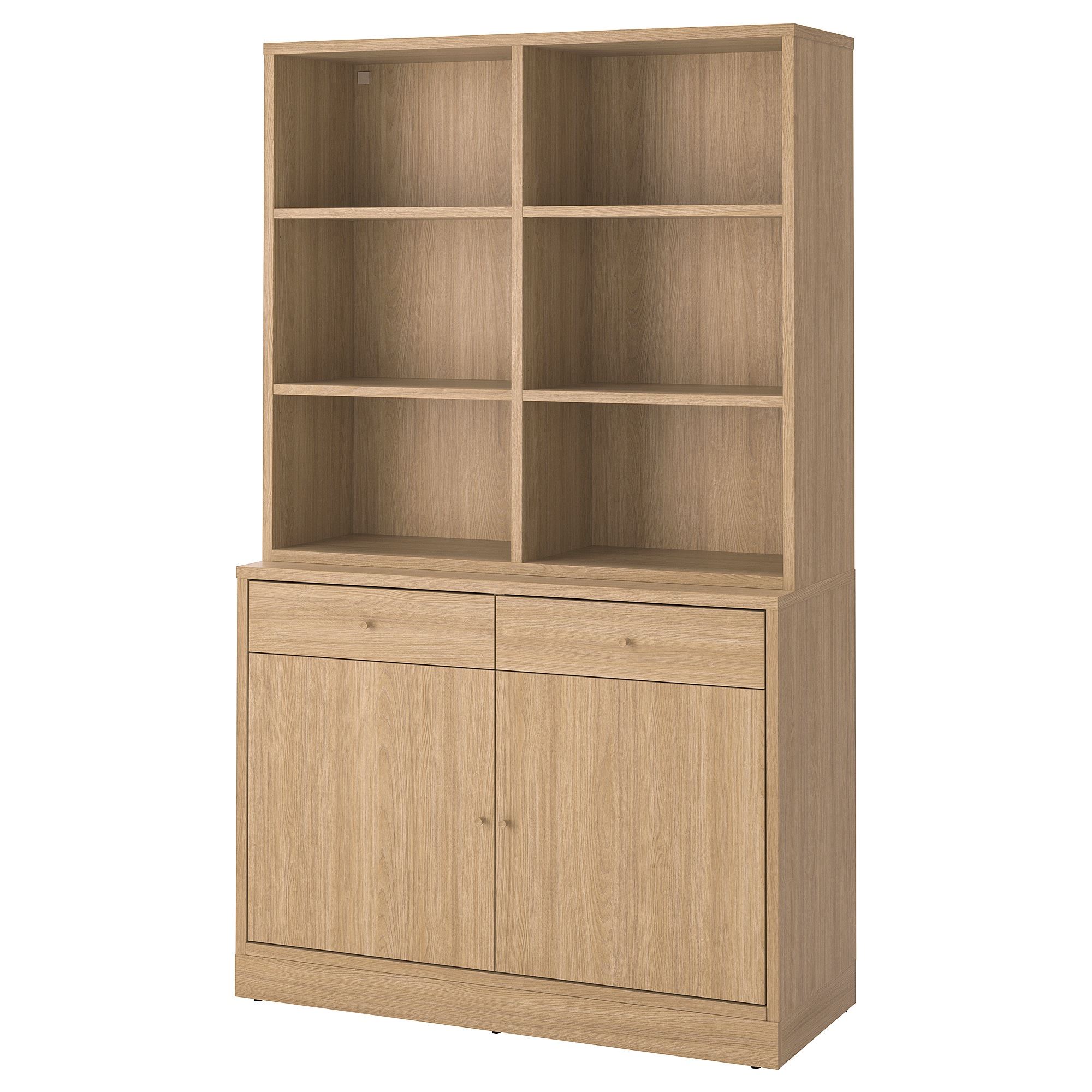 TONSTAD oak veneer 121x201 cm cabinet with door - 79515063 | IKEA