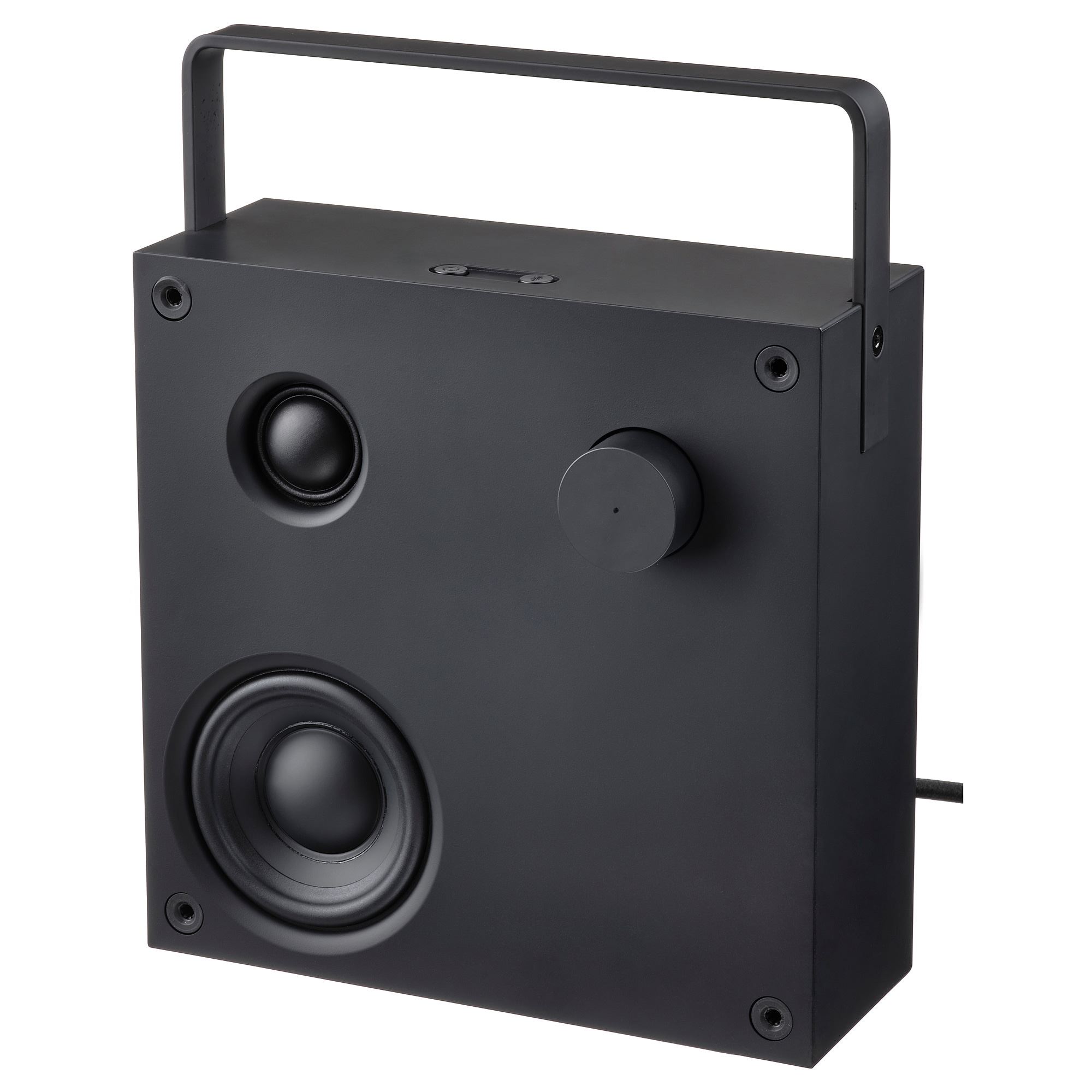 VAPPEBY siyah 20x20 cm bluetooth hoparlör - 30517365 | IKEA