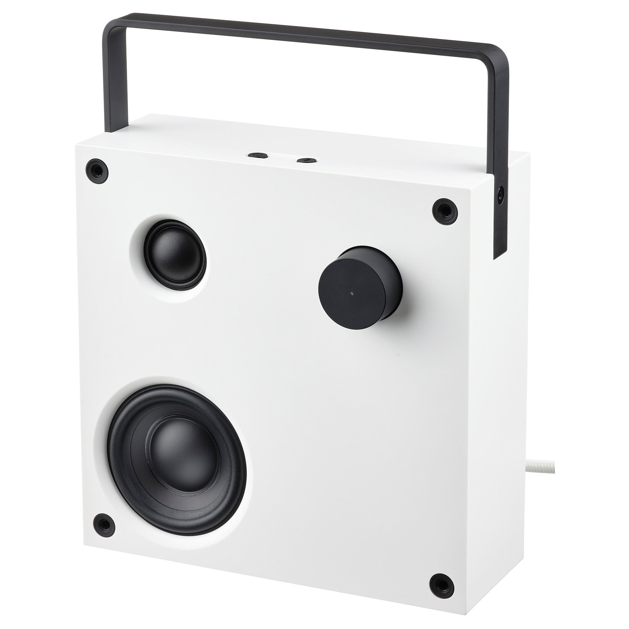 VAPPEBY beyaz 20x20 cm bluetooth hoparlör - 80517377 | IKEA