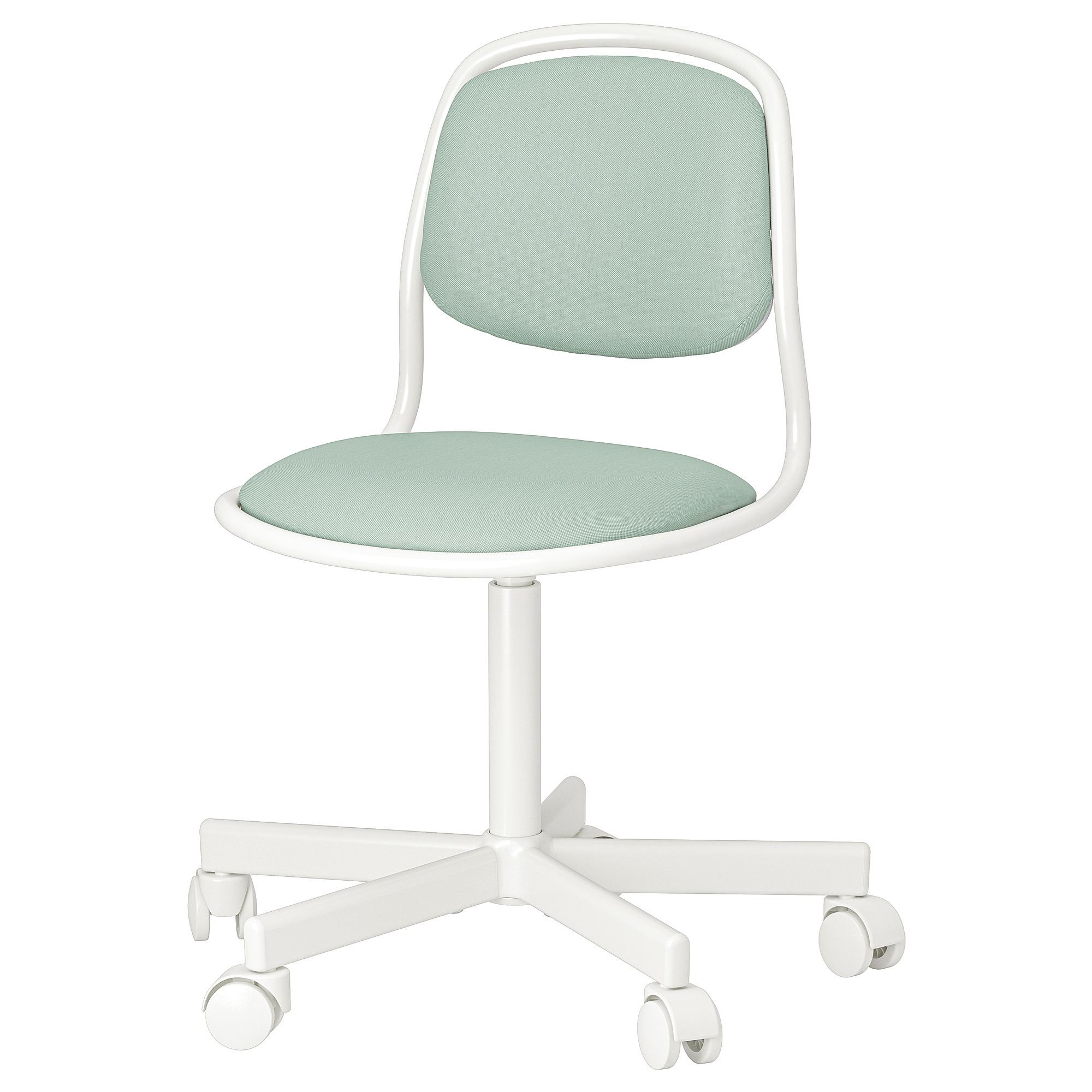 ÖRFJALL white/vissle green child's desk chair - 70541429 | IKEA