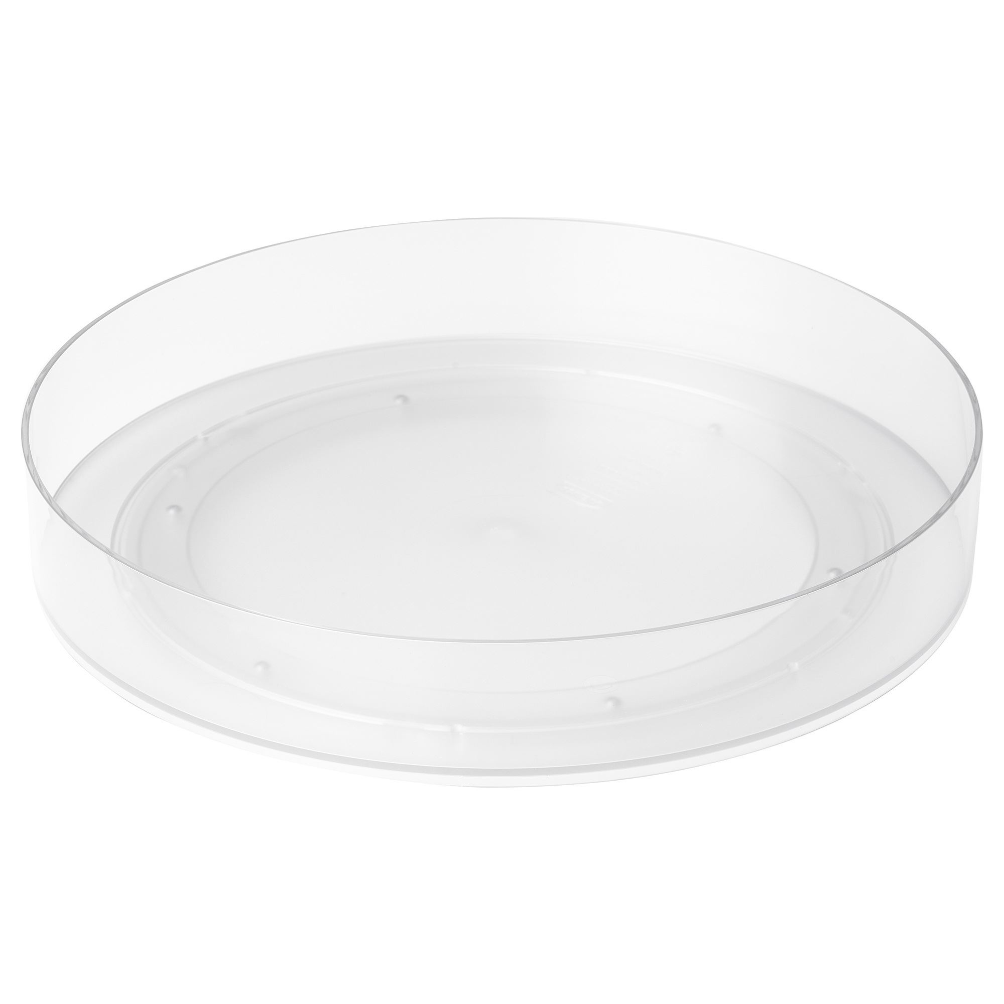 KLIPPKAKTUS şeffaf 28 cm dönen tabla - 00569426 | IKEA