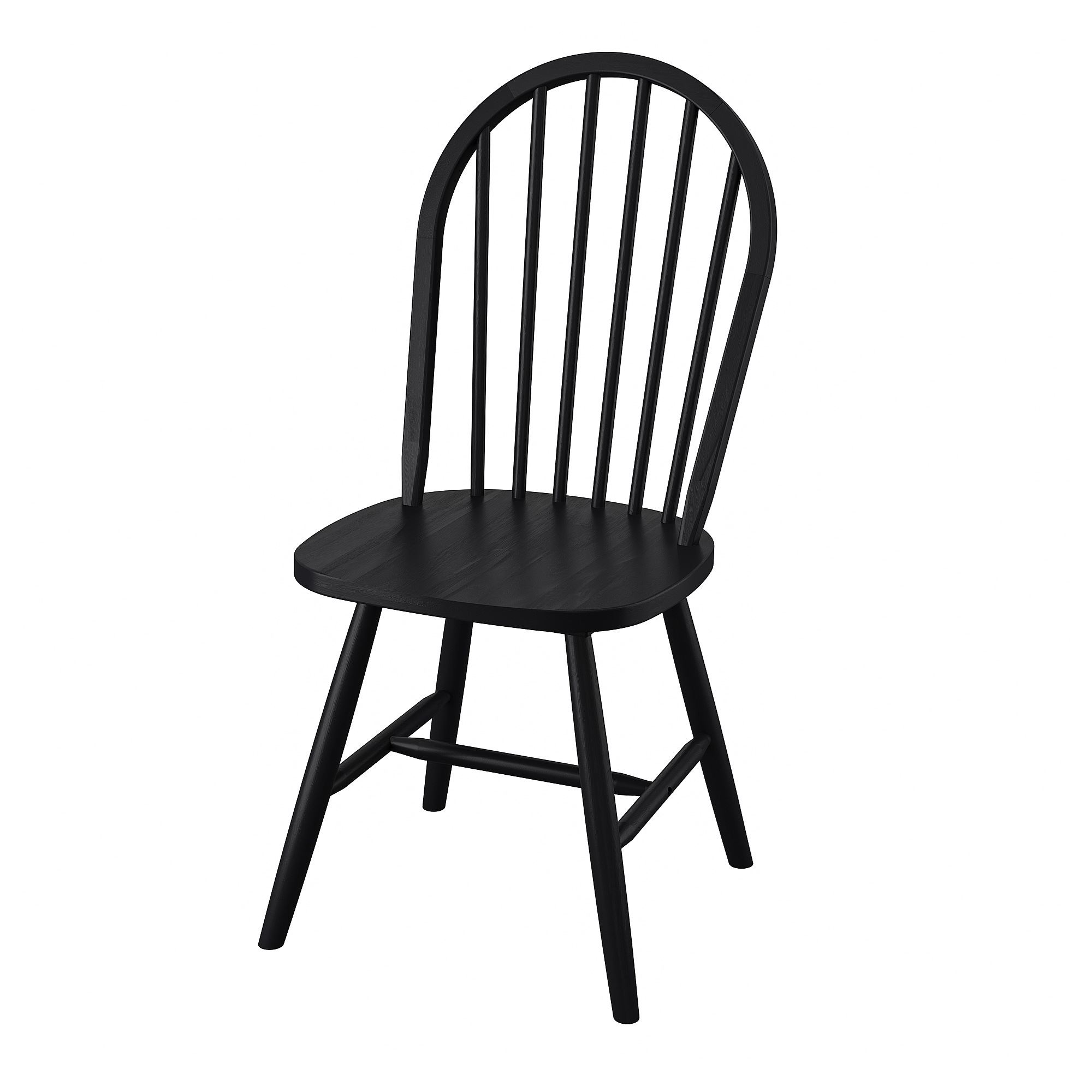 SKOGSTA black wooden chair - 50544867 | IKEA