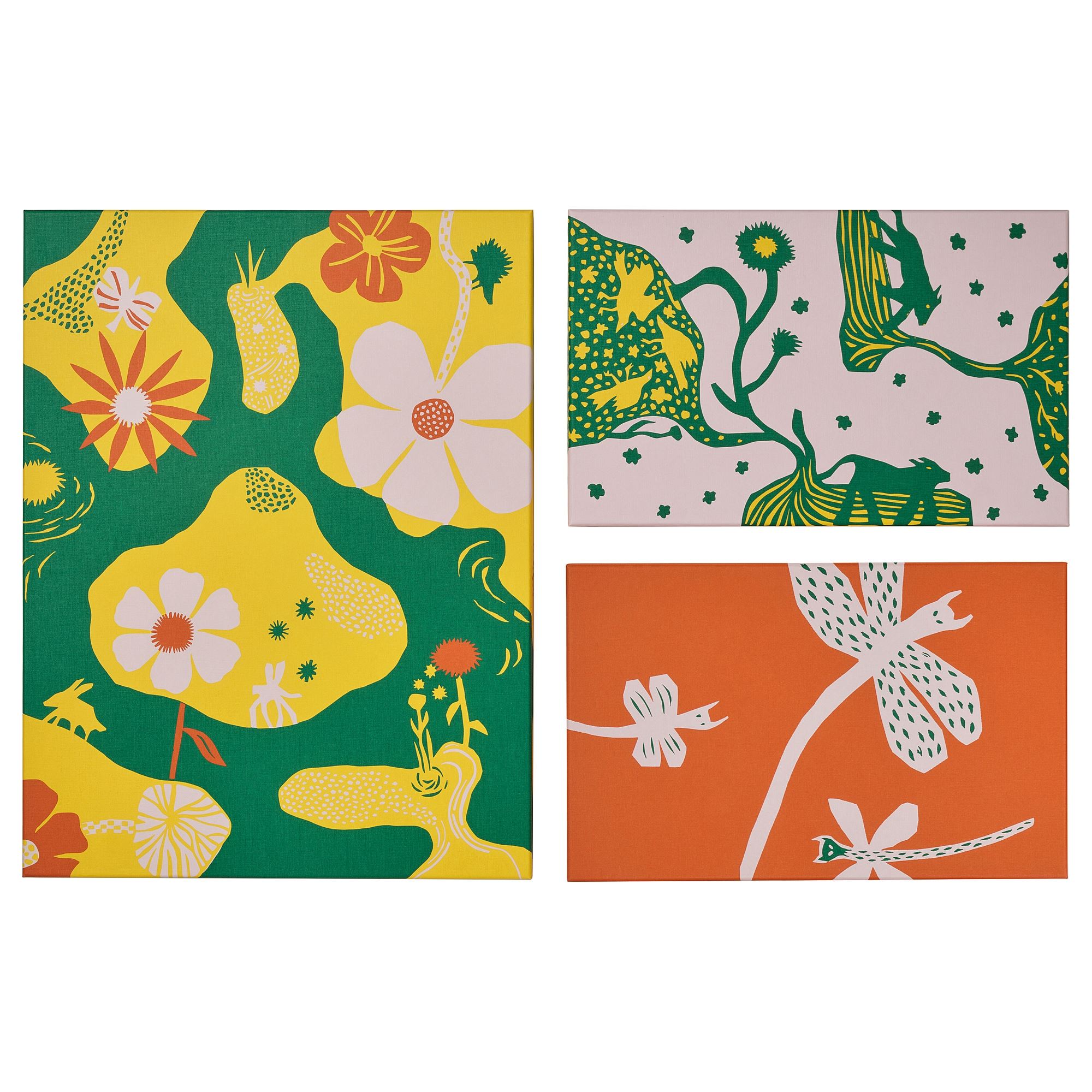 IKEA Hallaryd ハッラリード　シリーズ　抽象画　キャンバスアート COLORADOGRAN multicolour picture - 90570656 | IKEA