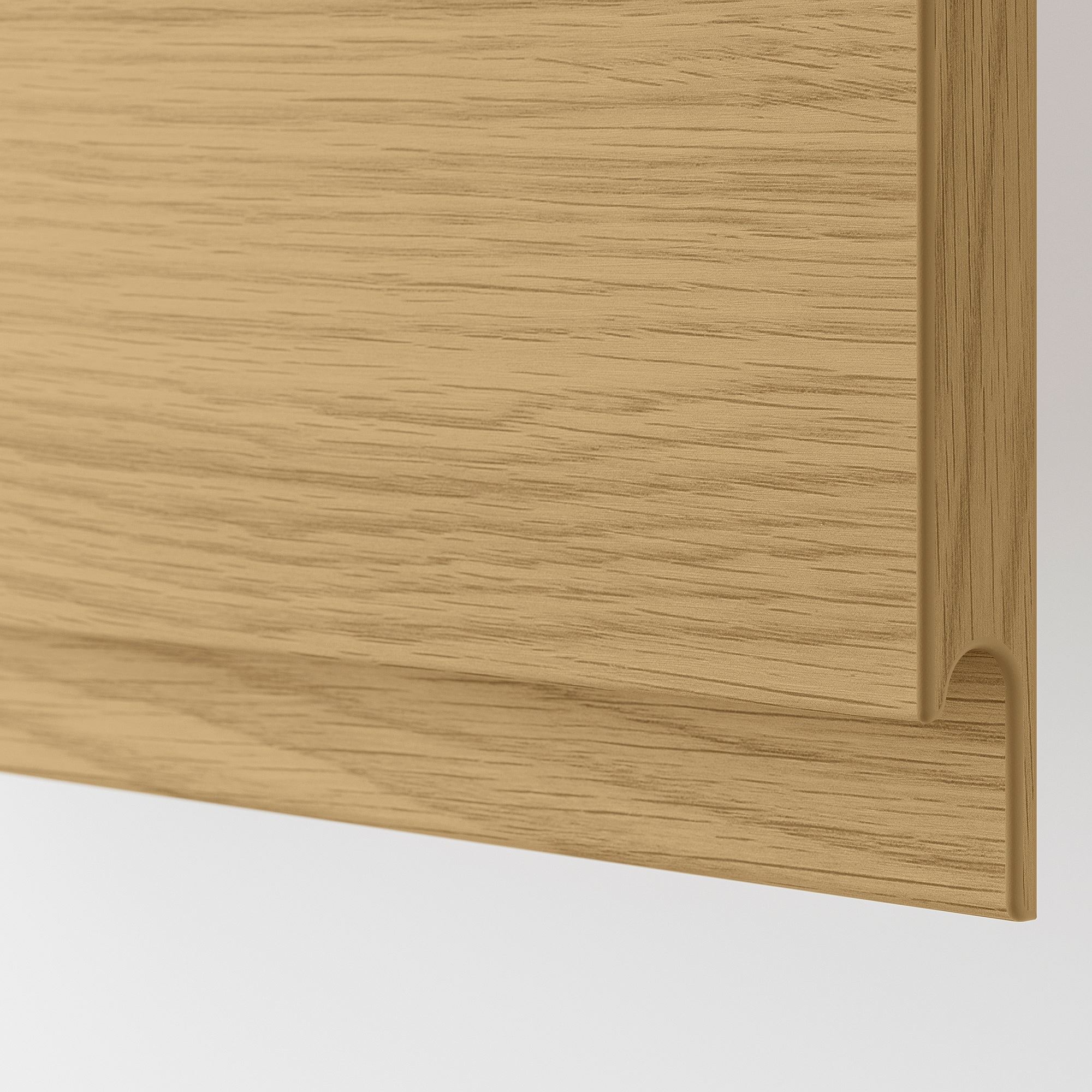 METOD/MAXIMERA VOXTORP oak effect 60x100 cm kitchen wall