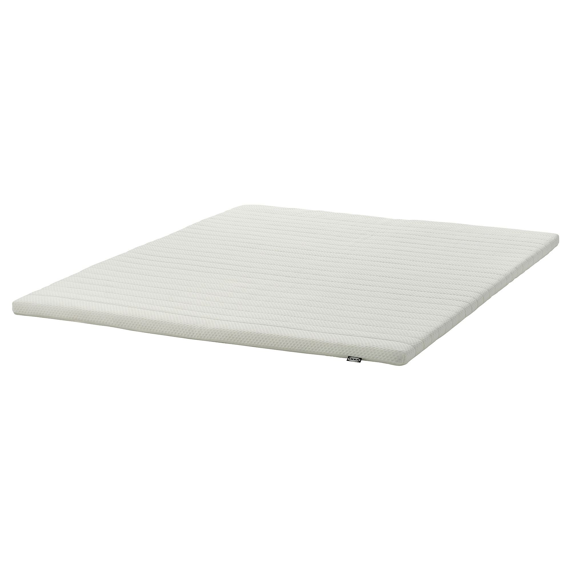 NISSEHOLM white 140x200 cm double mattress pad - 90558353 | IKEA