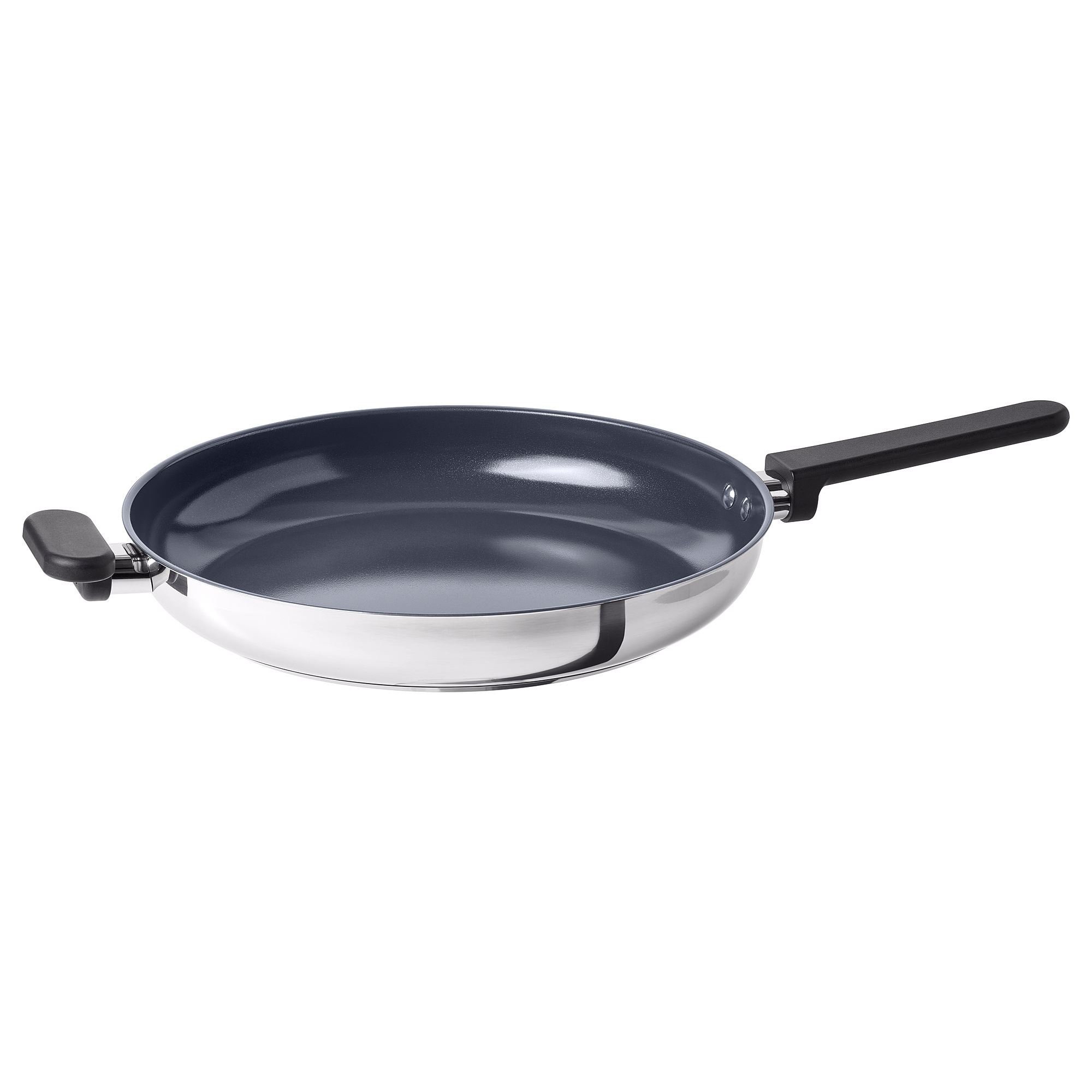 MIDDAGSMAT yapışmaz kaplama-paslanmaz çelik 32 cm kızartma tavası