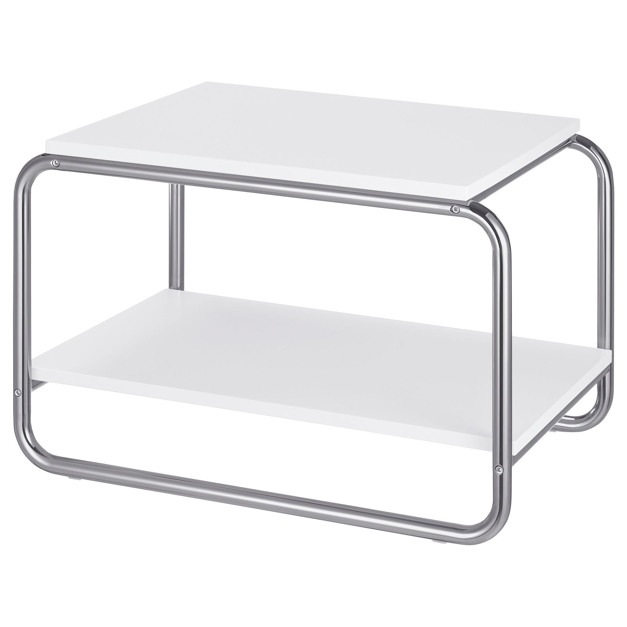 BAGGBODA white 71x50 cm side table - 20556507 | IKEA