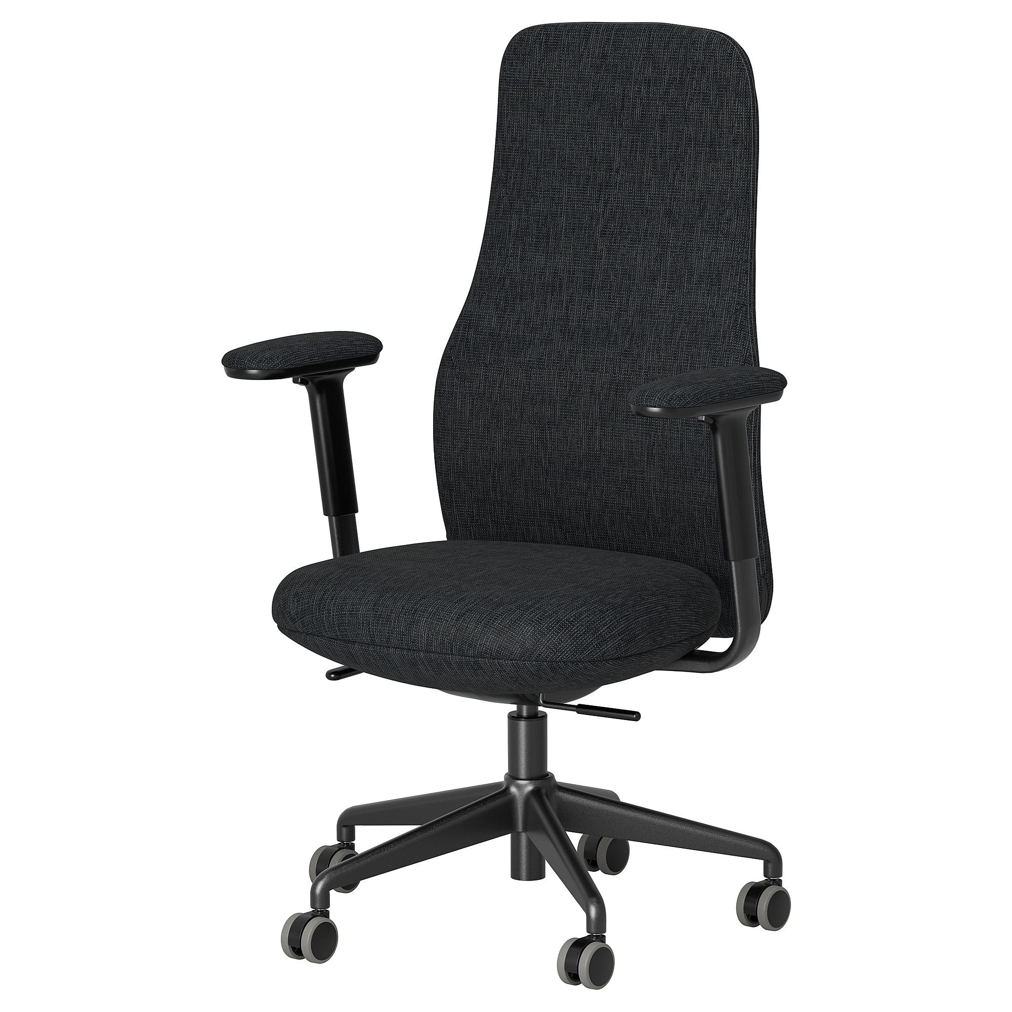 GRÖNFJALL letafors gray-black office chair - 00503440 | IKEA