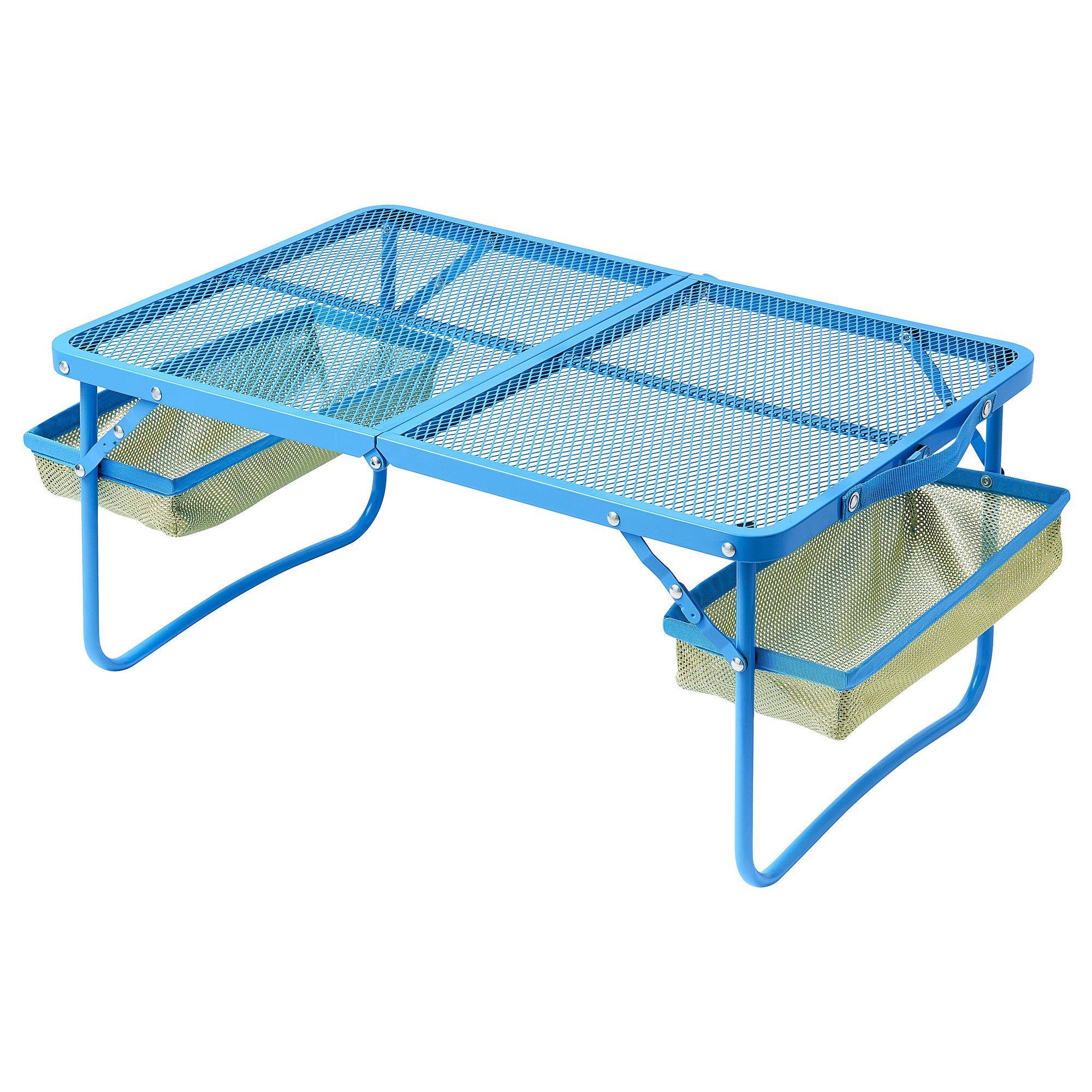 STRANDÖN blue 74x43 cm foldable table - 20575836 | IKEA