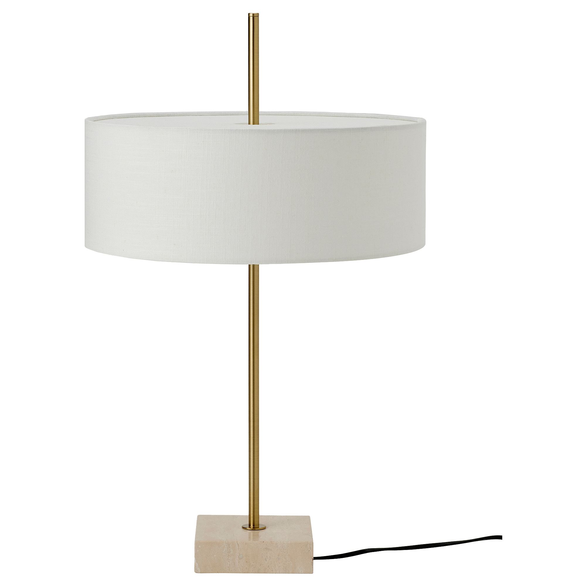 伊70s vintage lamp made in Italy イタリア レトロ STOCKHOLM 2025 white-brass-plated 65 cm lampshade - 90585926 | IKEA