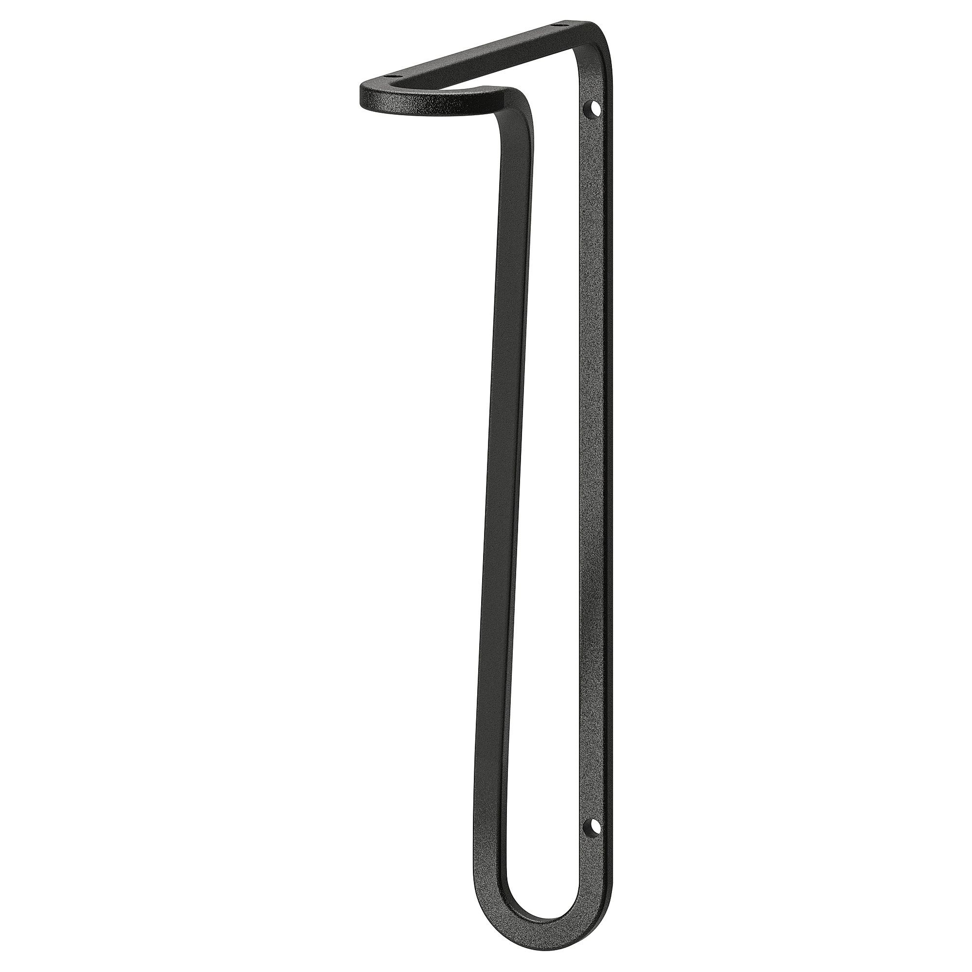 FÖRLAGGARE black 18x25 cm wall shelf stand - 10583714 | IKEA