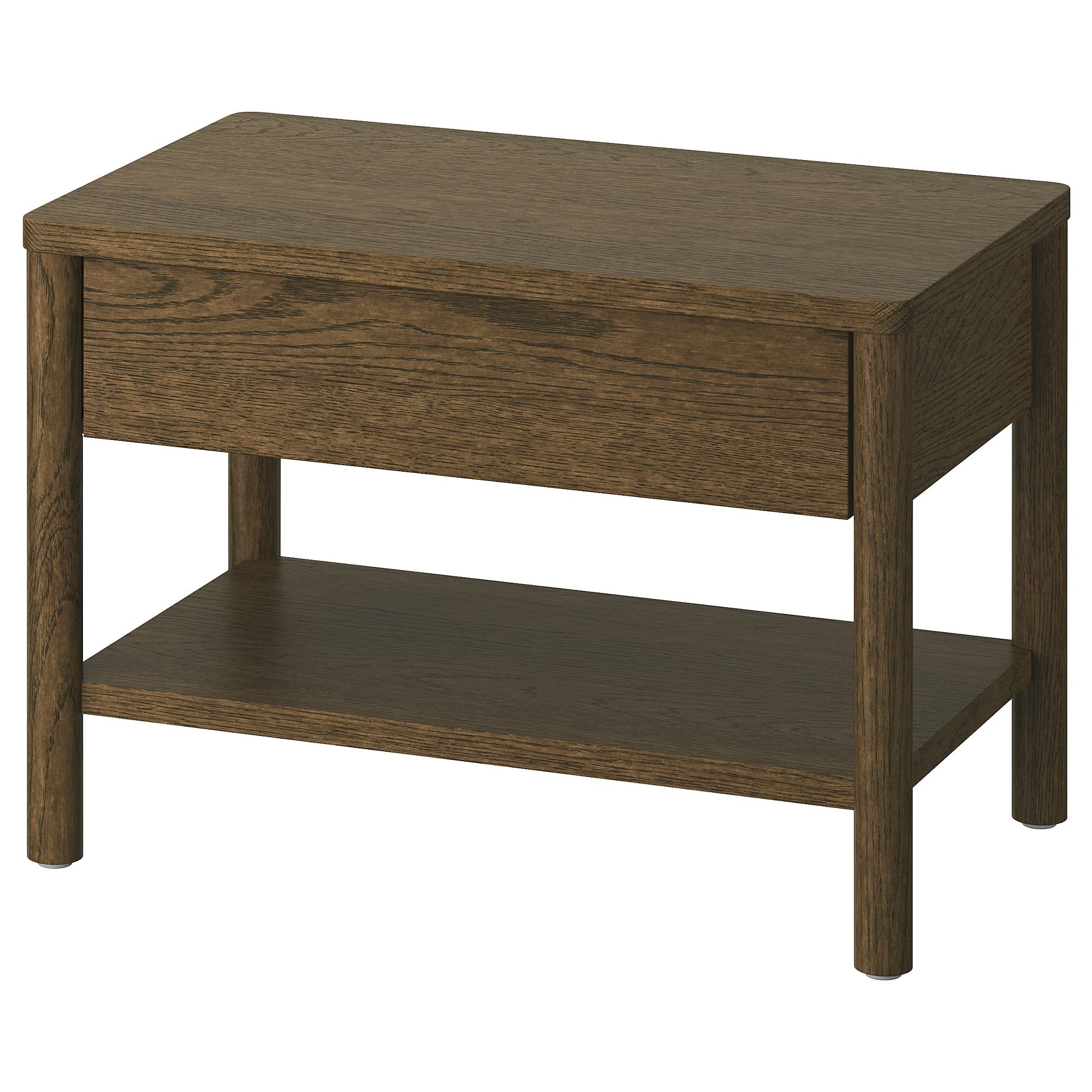 TONSTAD oak veneer-brown 64x40 cm side table - 40528467 | IKEA