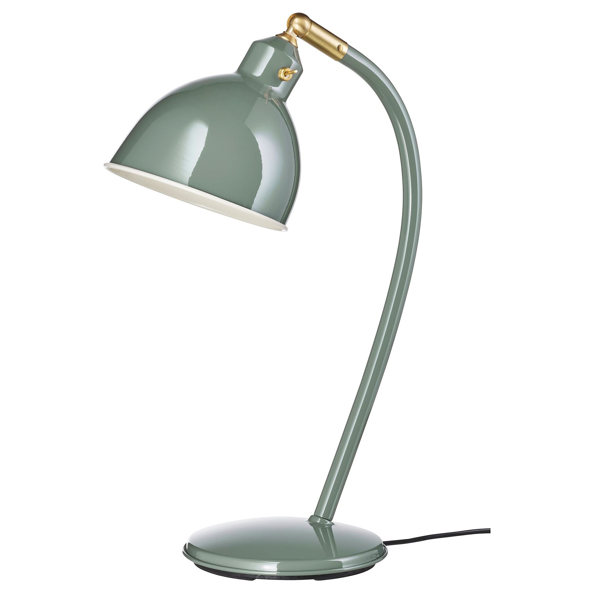 ローテブル コンクリカグTokyo ライトグレー✗アイアン RÖDFLIK grey-green work lamp - 80582706 | IKEA