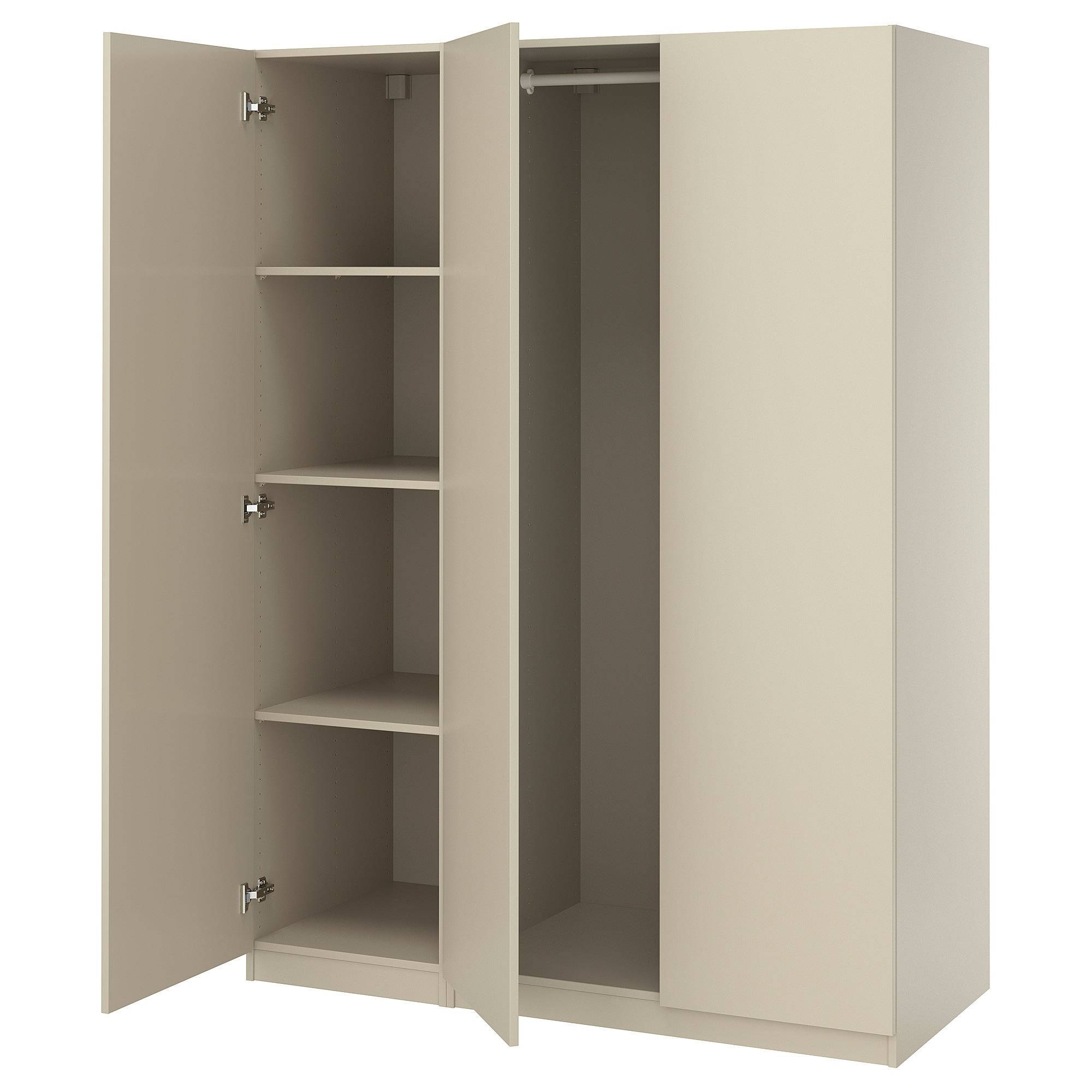 PAX/FORSAND bej 150x60x201 cm PAX gardırop - 89562214 | IKEA