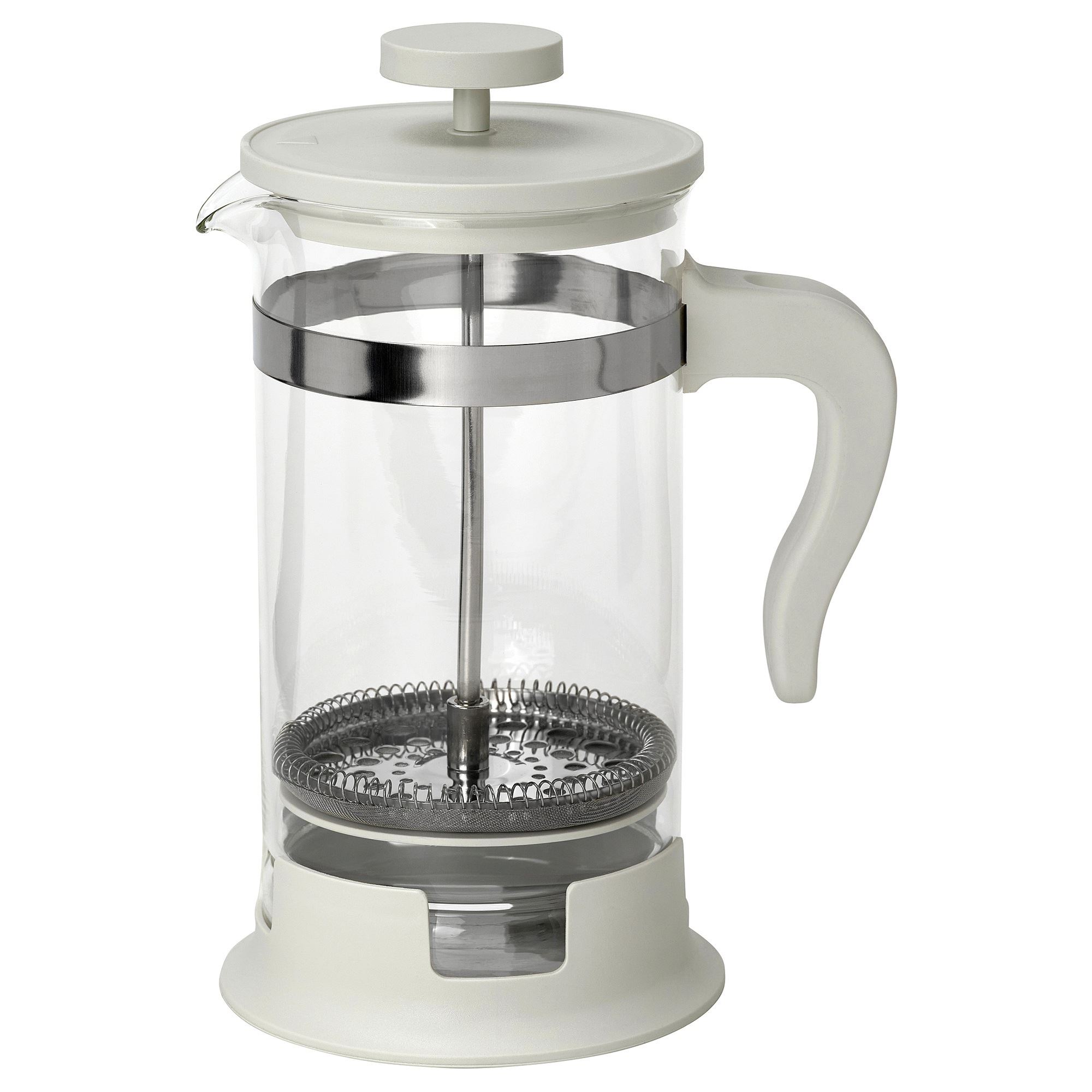 UPPHETTA stainless steel/offwhite 1 l french press 80583739 IKEA