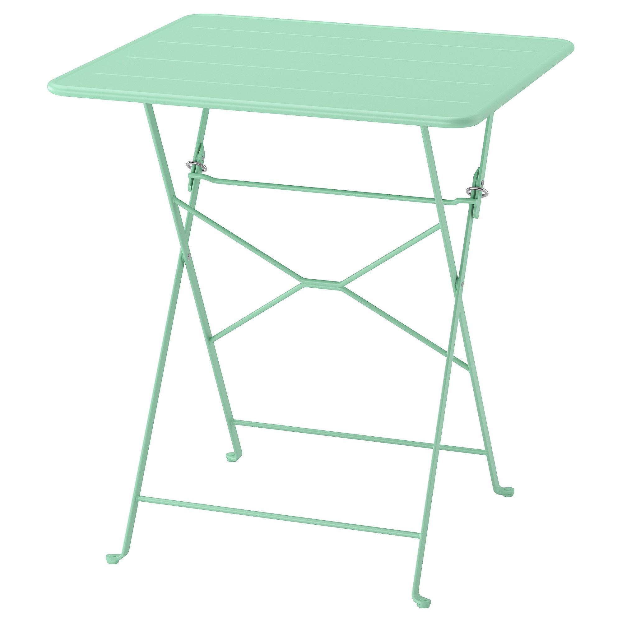 SUNDSÖ açık yeşil 65x65 cm katlanabilir masa - 10582583 | IKEA