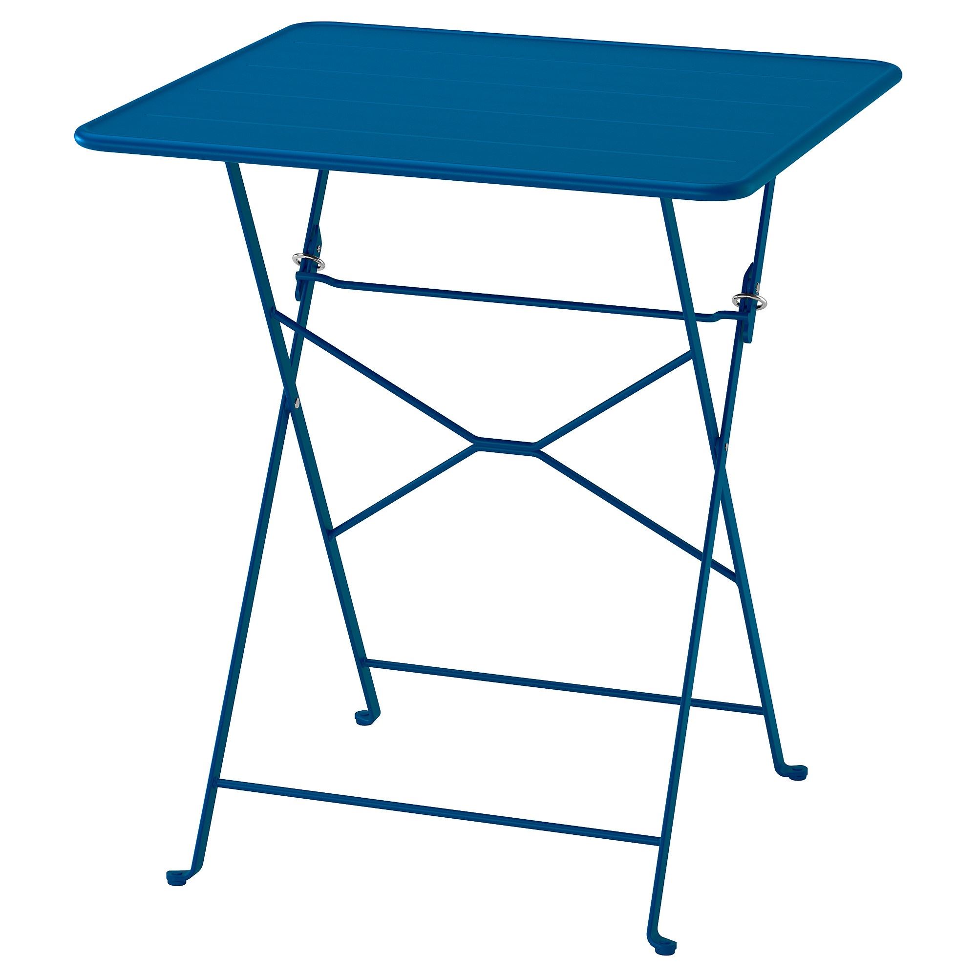 SUNDSÖ dark blue 65x65 cm foldable table - 60582585 | IKEA
