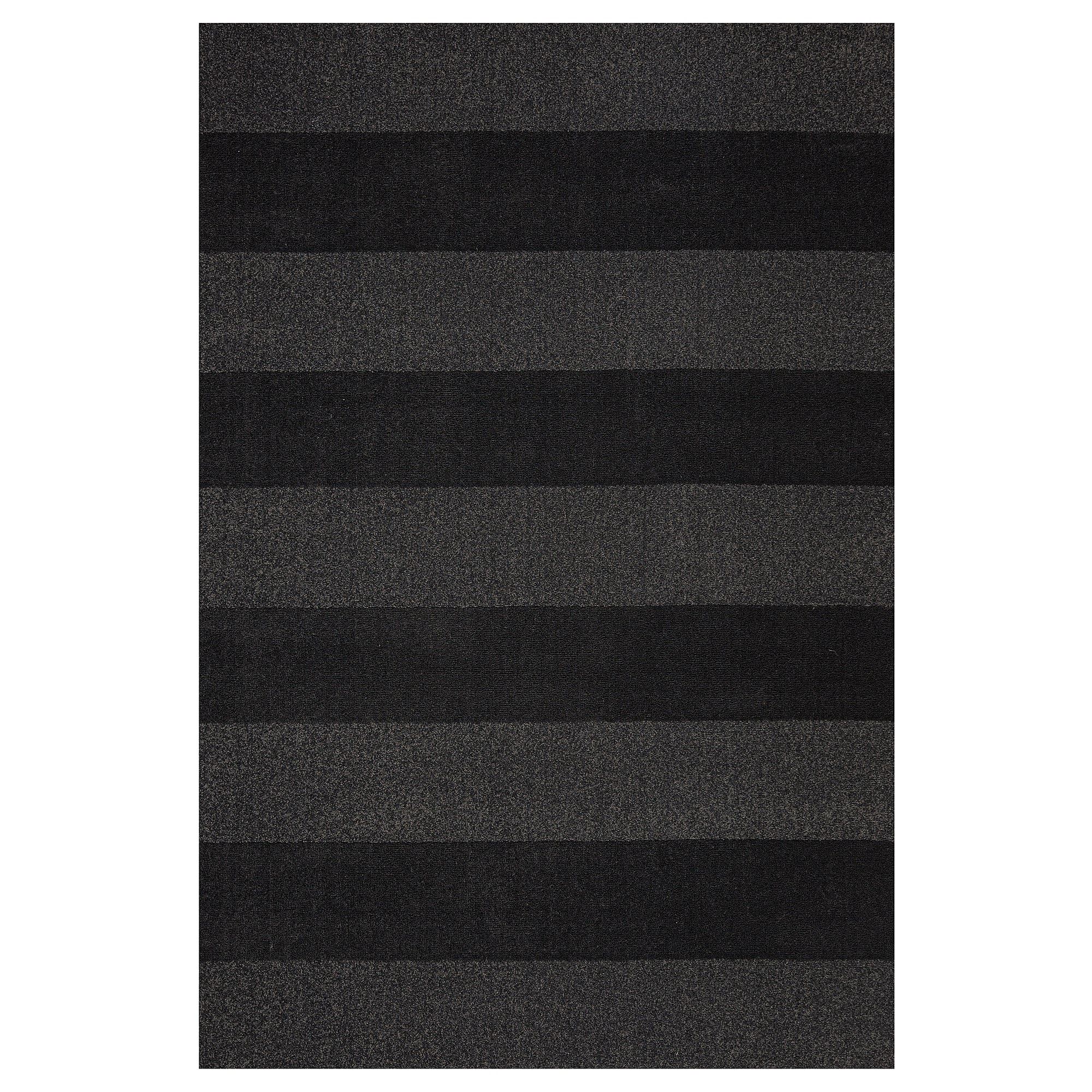 Large Dark Gray Rug LANDSVAG dark grey 133x195 cm large rug - 10596405 | IKEA