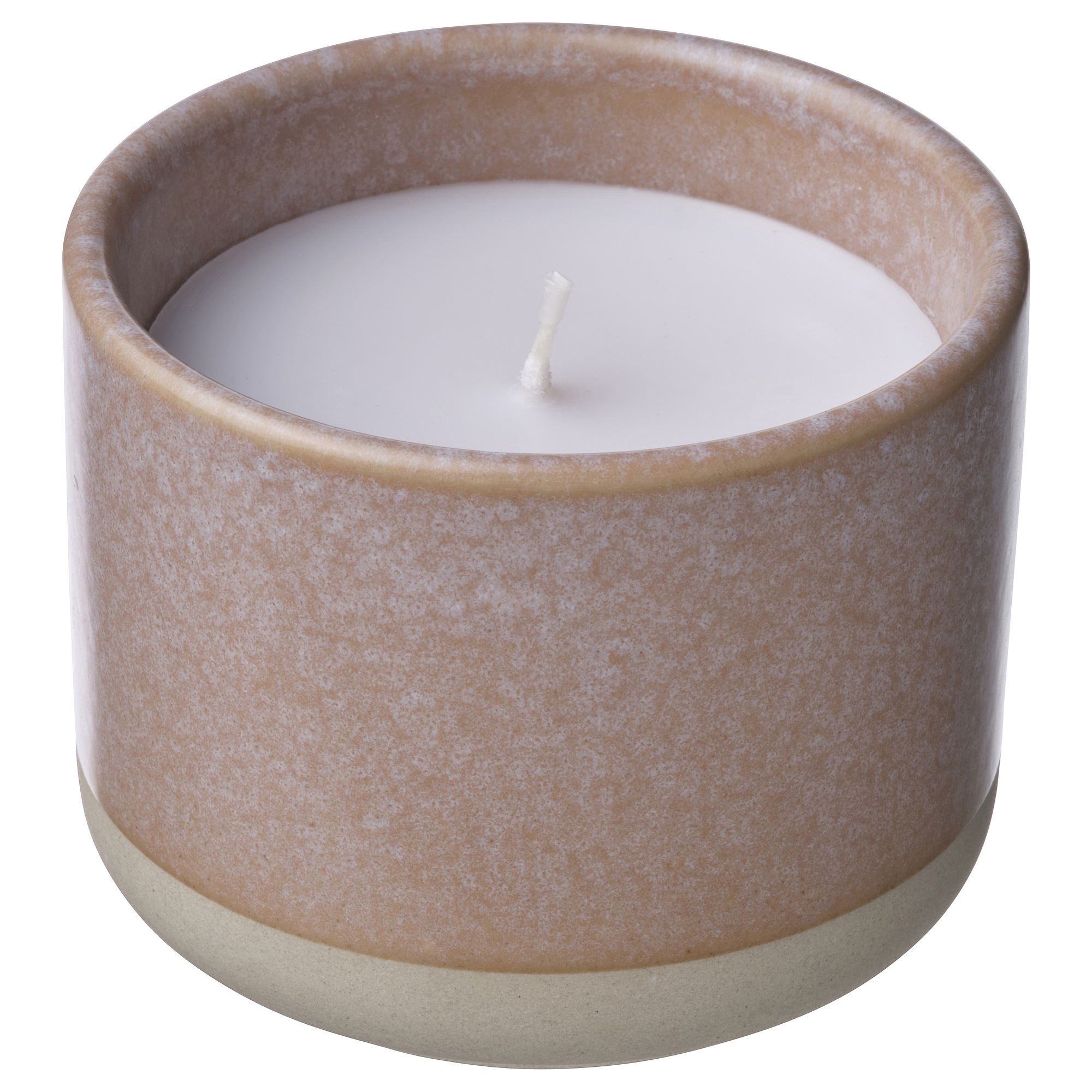 LUGNARE pembe 25 saat seramik kapta kokulu mum - 60594300 | IKEA