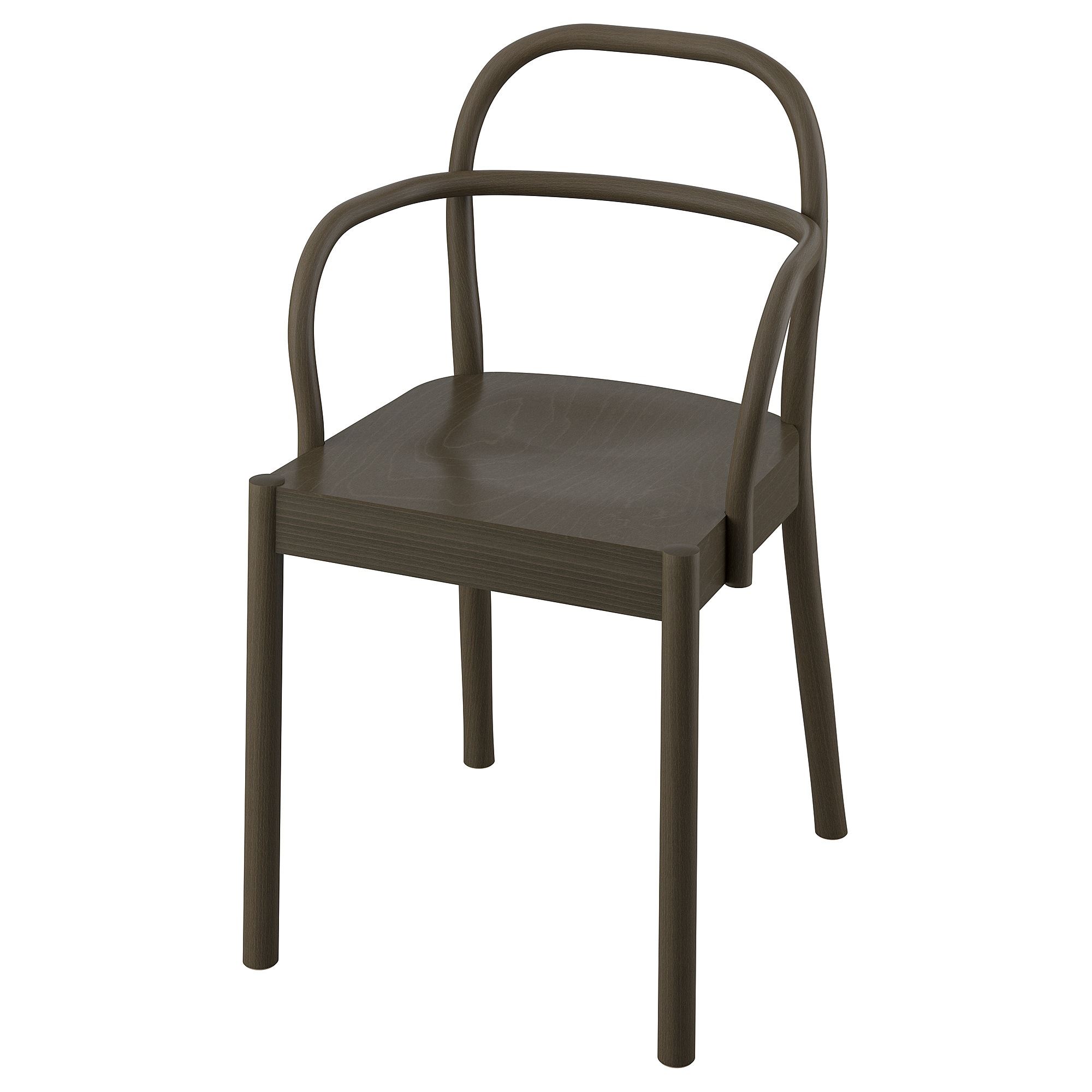 STOCKHOLM 2025 darkbrown wooden chair - 20590139 | IKEA