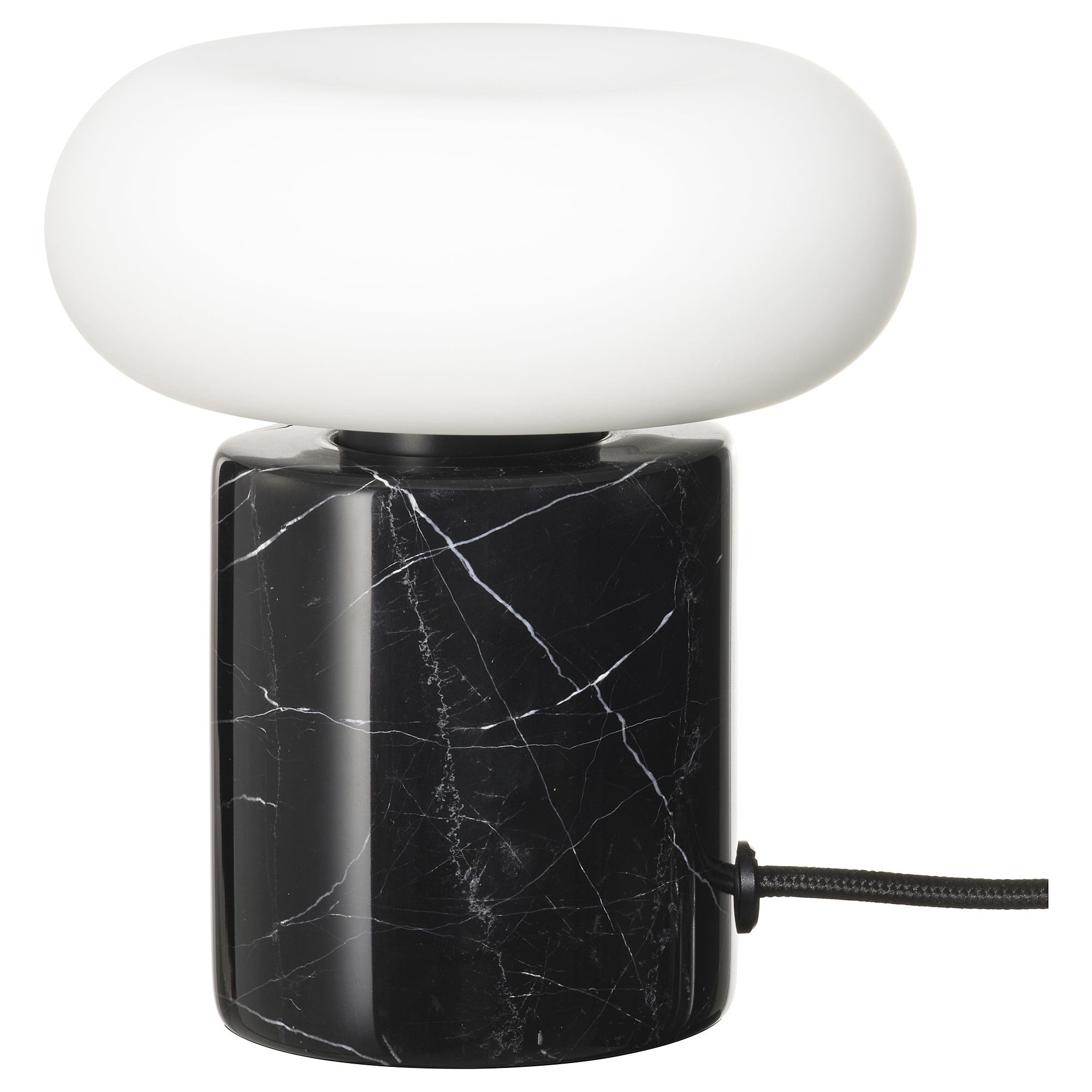 The Indoor Potted Bulb Rob Proctor 洋書園芸 MARKFROST/MOLNART black table lamp - 49582624 | IKEA