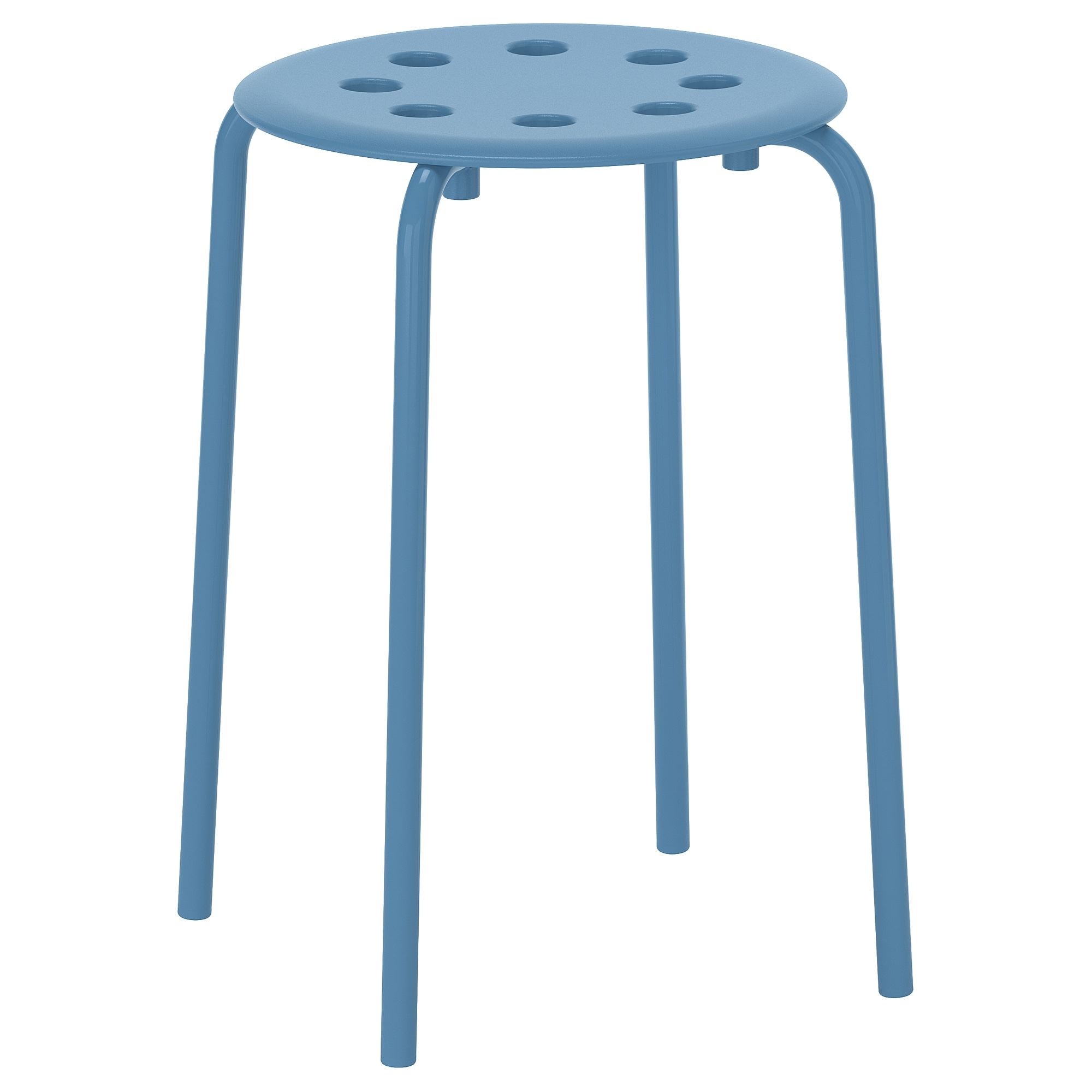 MARIUS blue 45 cm stool - 50605238 | IKEA