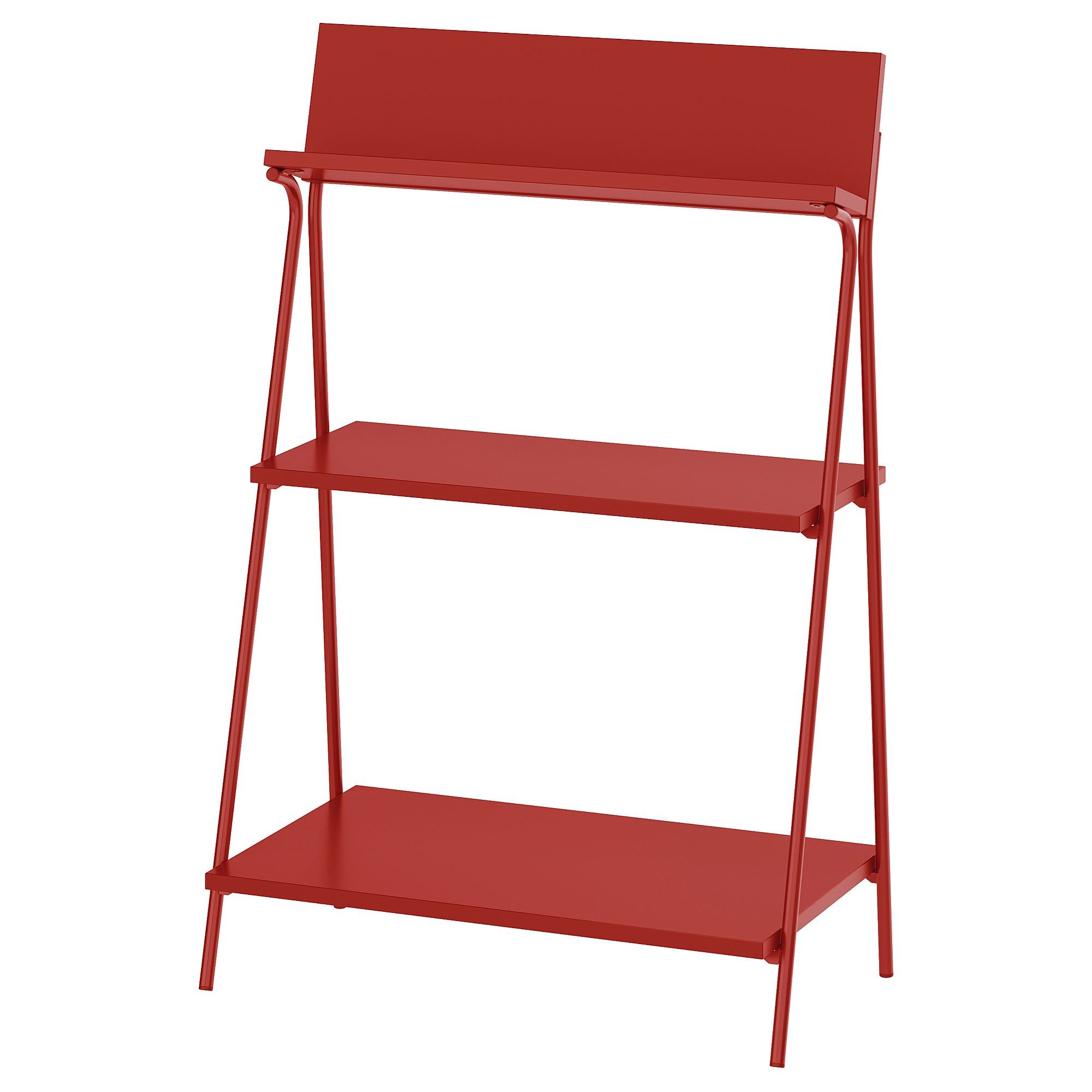 KRÖNIKÖR red 60x35x91 cm open shelving unit - 30574596 | IKEA