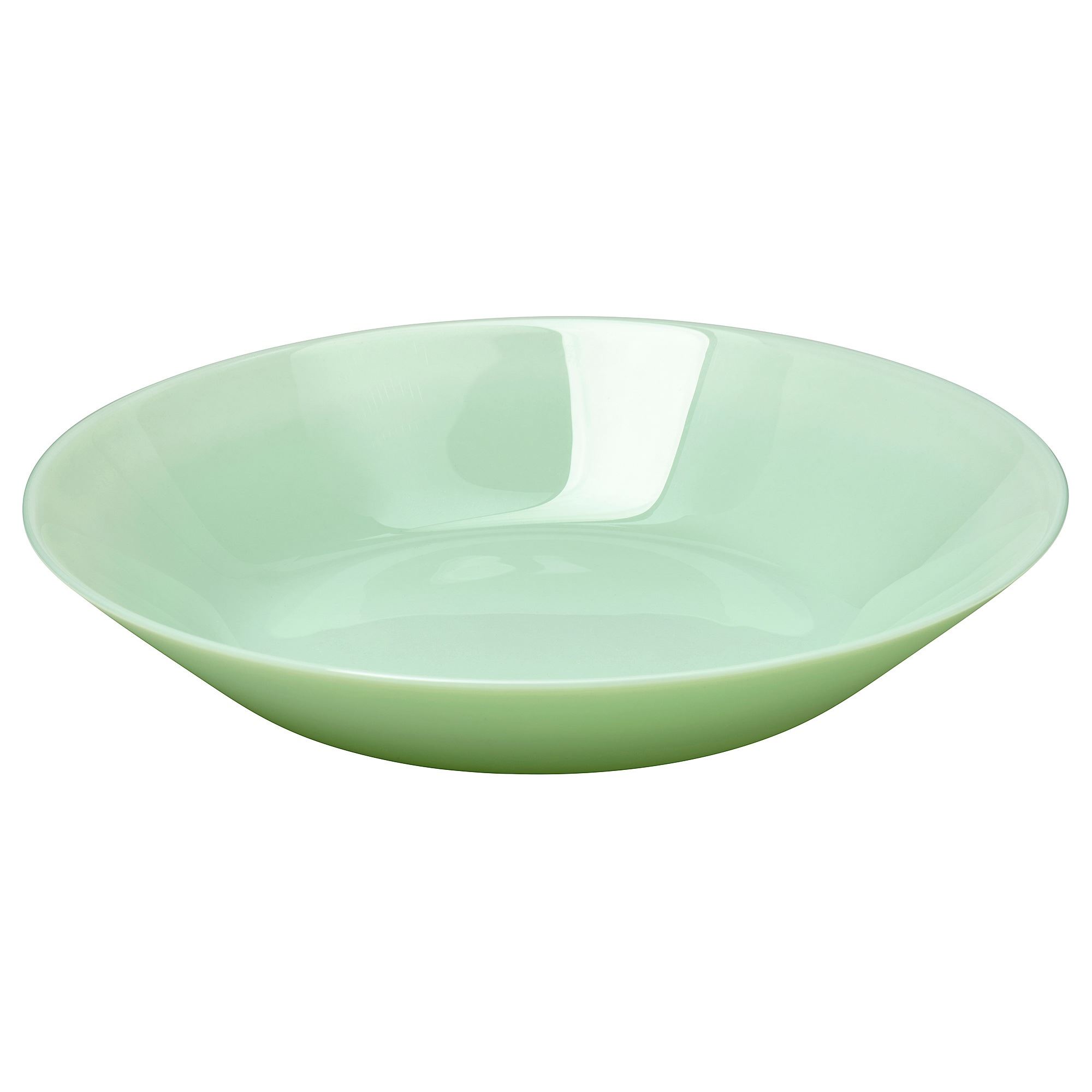 OFTAST light green 20 cm deep plate - 30608252 | IKEA