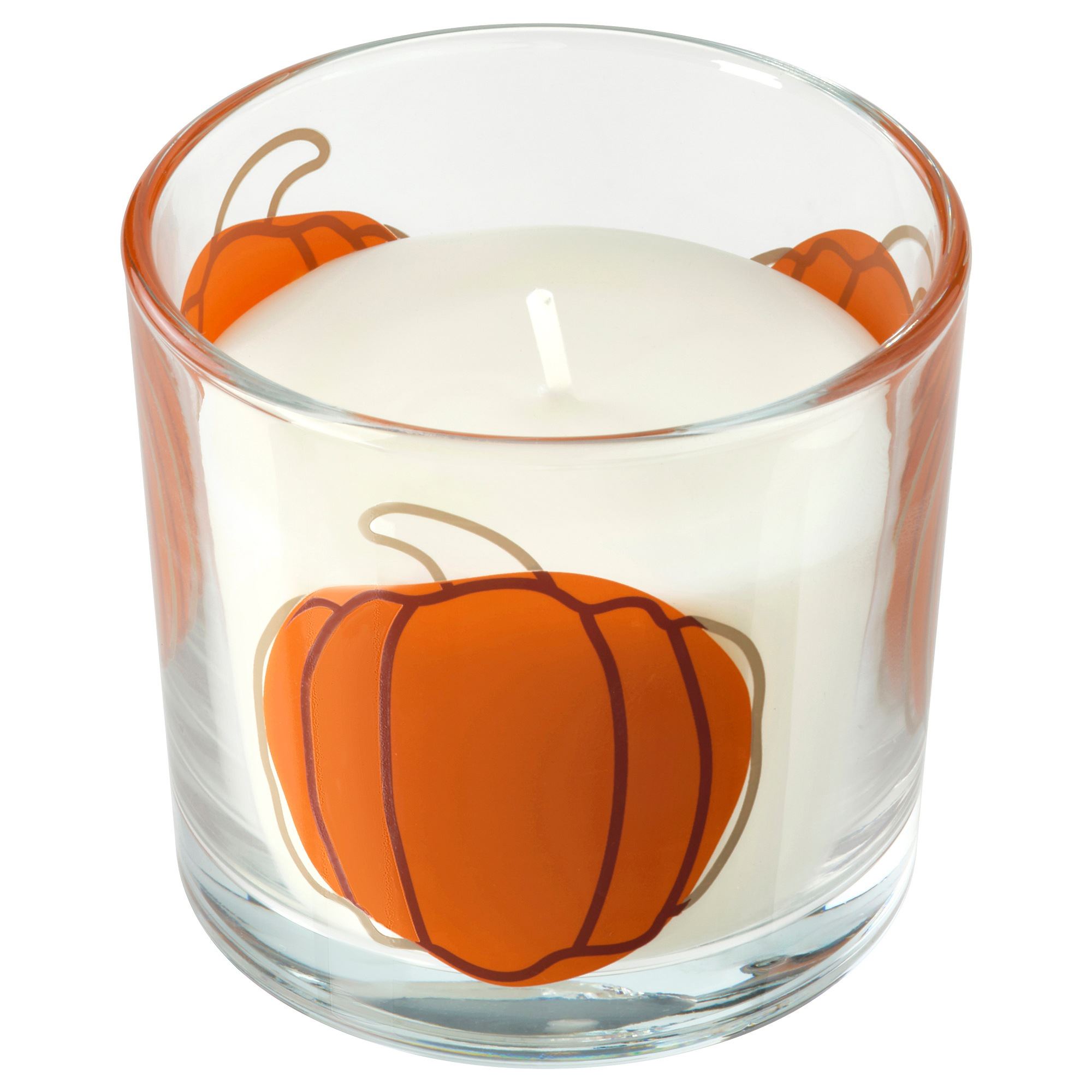 HÖSTAGILLE orange 20 hr scented candle in cup - 40597559 | IKEA