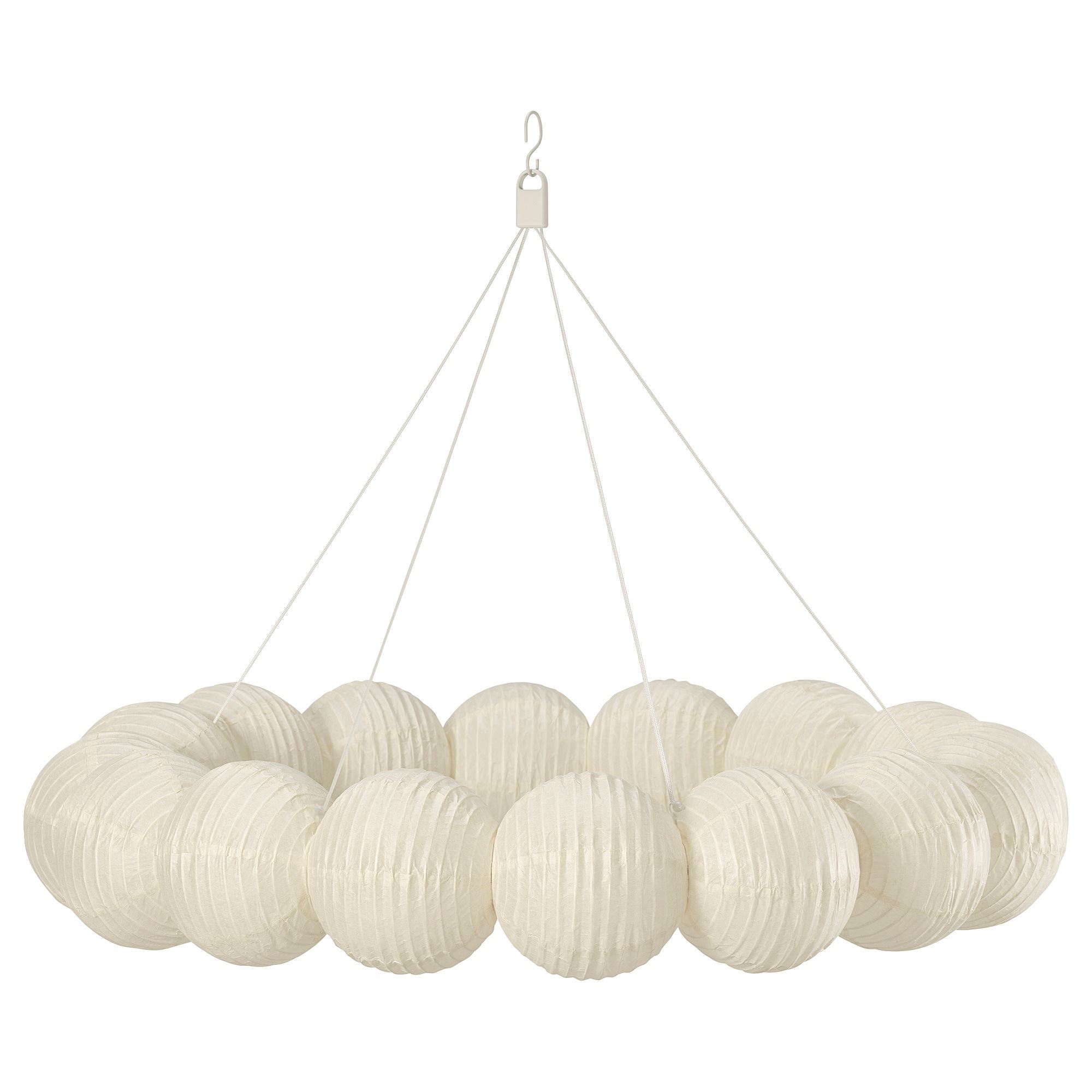 STRALA white 66 cm LED pendant lamp - 90606622 | IKEA