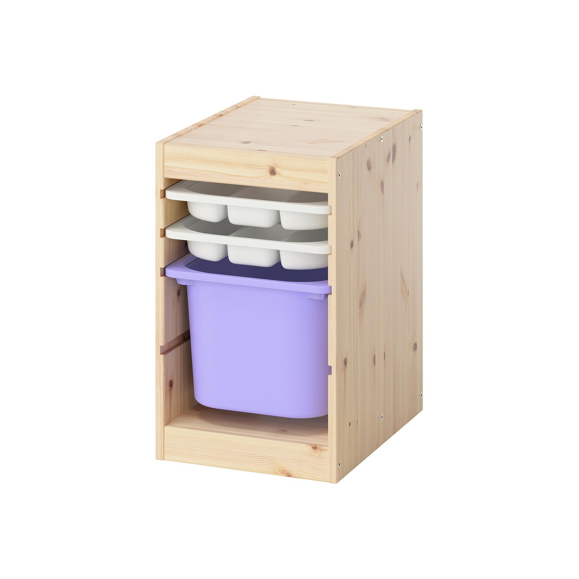 TROFAST pinewhitelilac 32x44x52 cm storageunit 29602010 IKEA