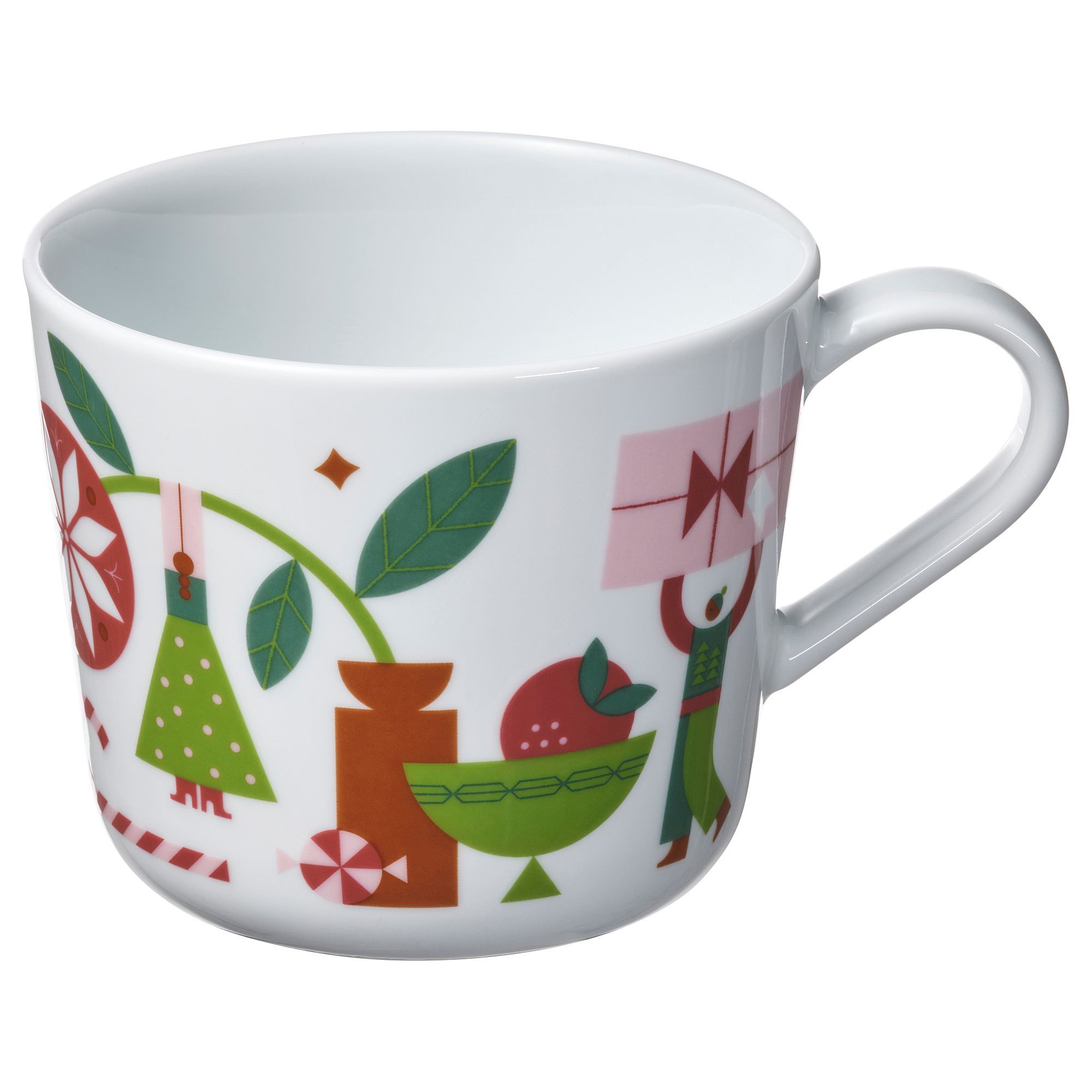 VINTERFINT white-Christmas pattern 36 cl mug - 30604678 | IKEA