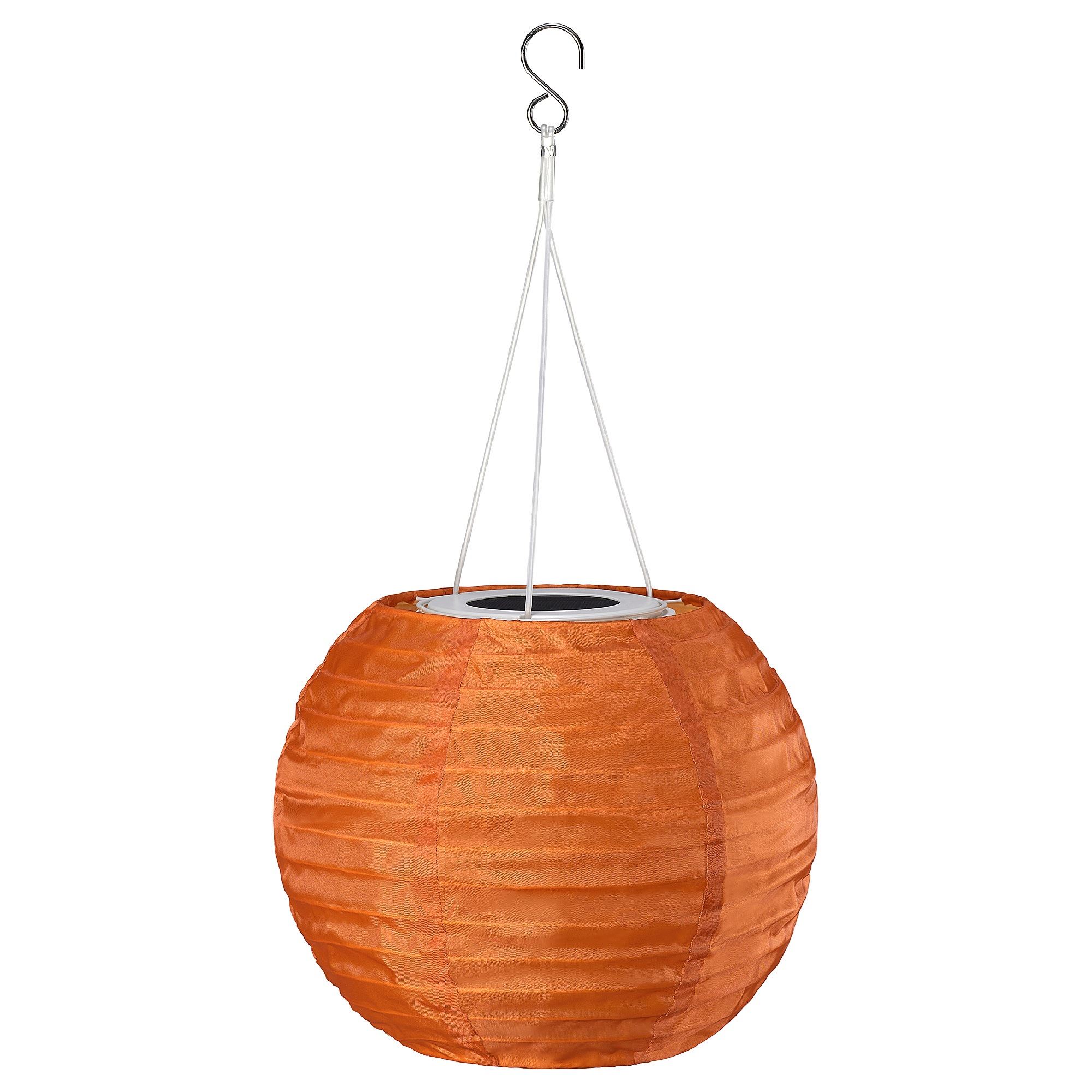 SOLVINDEN orange 22 cm LED solar-powered lighting - 50614742 | IKEA