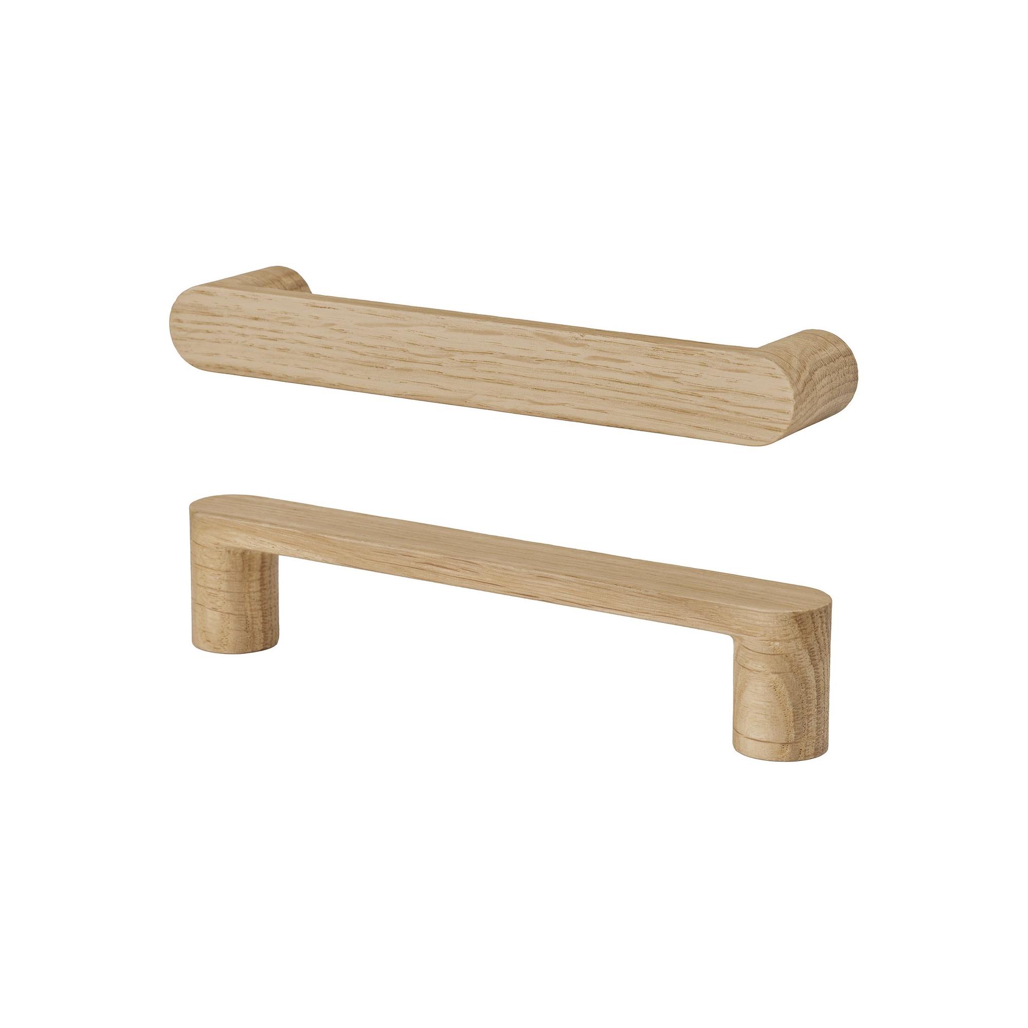 HAMPHULT oak 146 mm handle - 40614243 | IKEA
