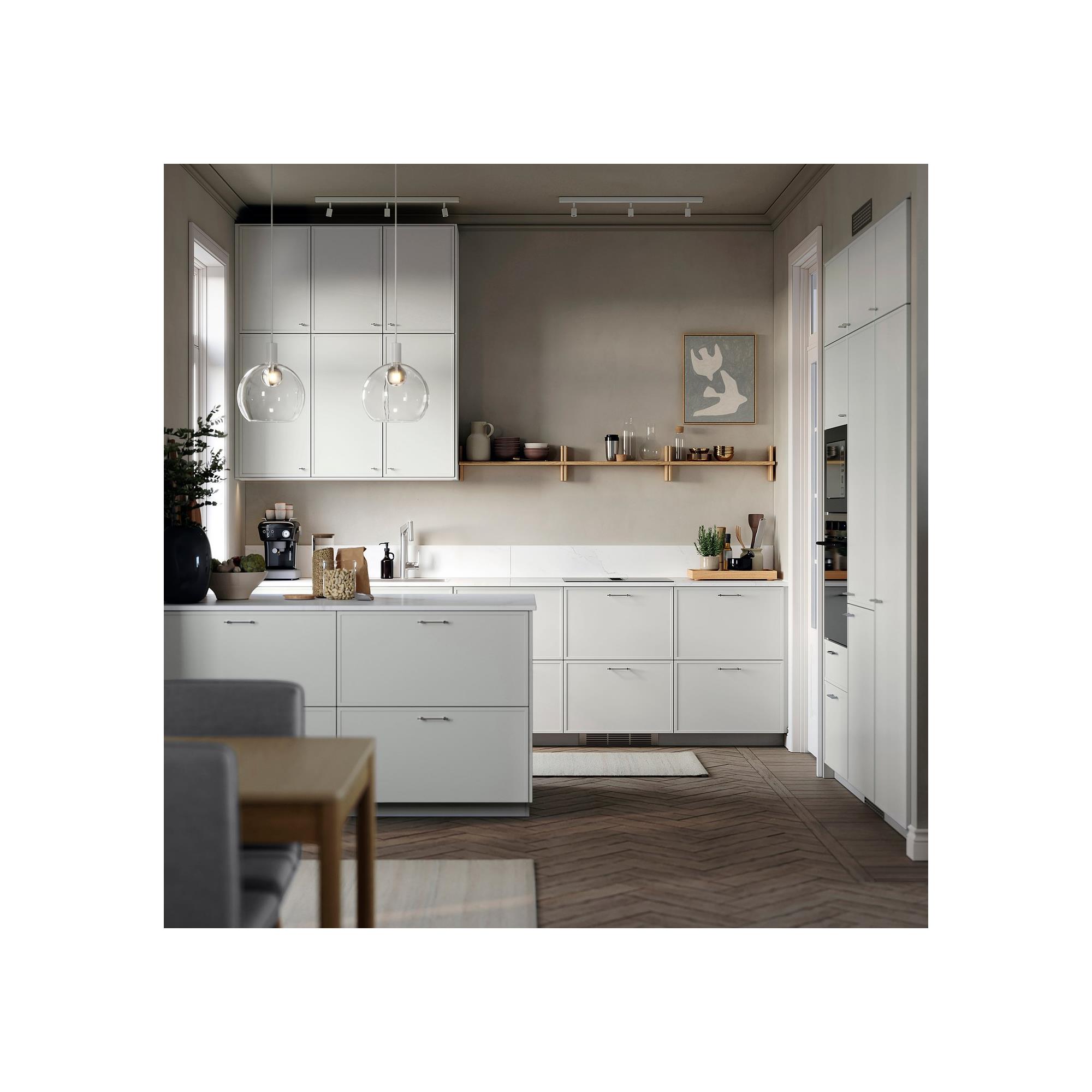 ASPUDDEN Light Grey 25x80 Cm Door 40595051 IKEA