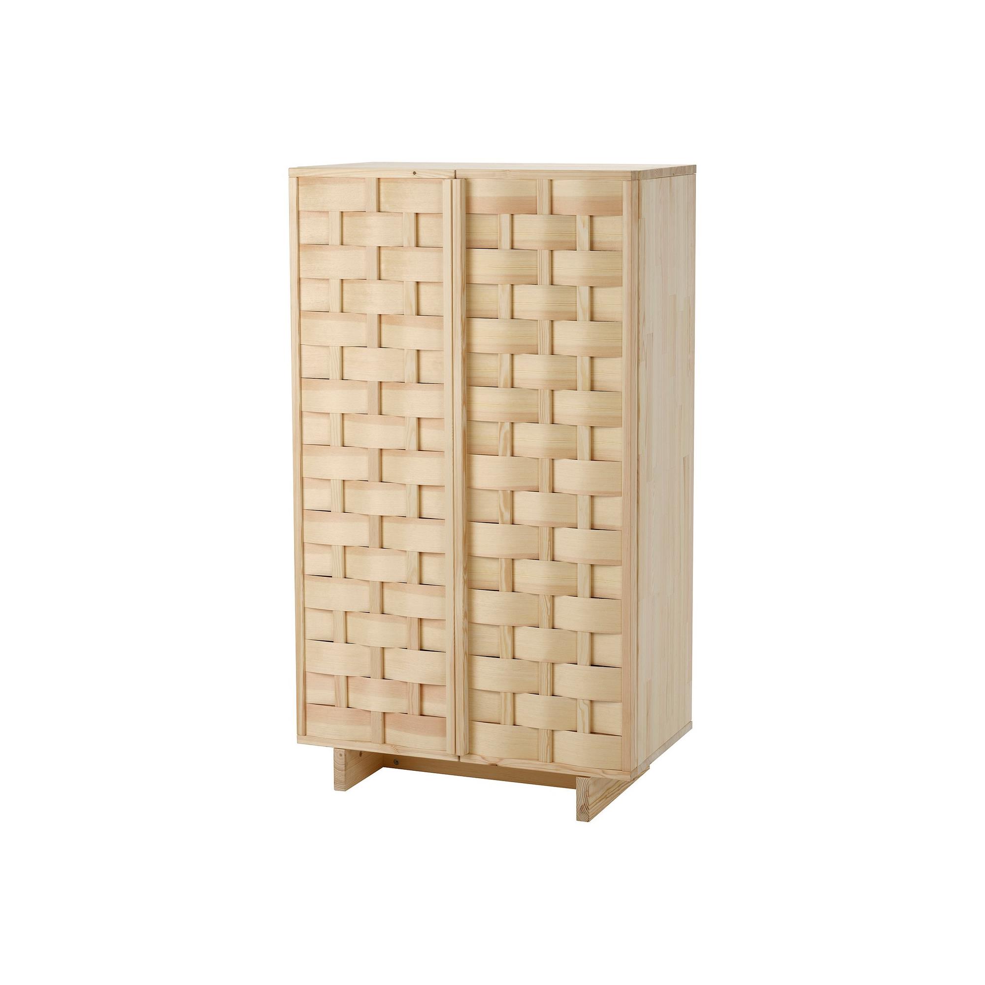 IKEA PS 2026 pine 80x46x140 cm cabinet with door - 00616946 | IKEA