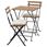 folding chair and table set