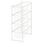 shelving unit with drawers