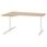 white/white stained oak veneer
