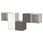 white/light grey/dark grey