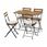 folding chair and table set