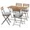 folding chair and table set
