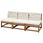 3-seat outdoor modular sofa