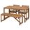 dining table-chair-bench set