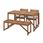 dining table-chair-bench set