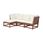 garden corner sofa set and footstool