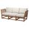 3-seat outdoor modular sofa