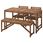 dining table-chair-bench set