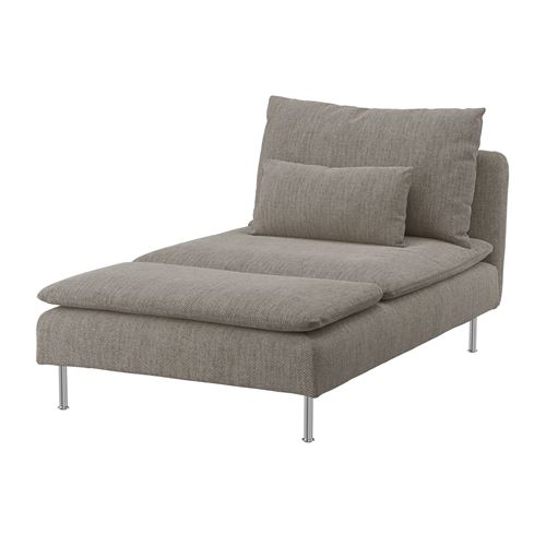 IKEA - SÖDERHAMN, chaise longue, enzo açık beige