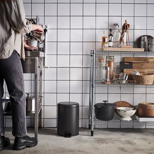 IKEA - STENTRAPPA, çöp kutusu, antrasit, 9 lt
